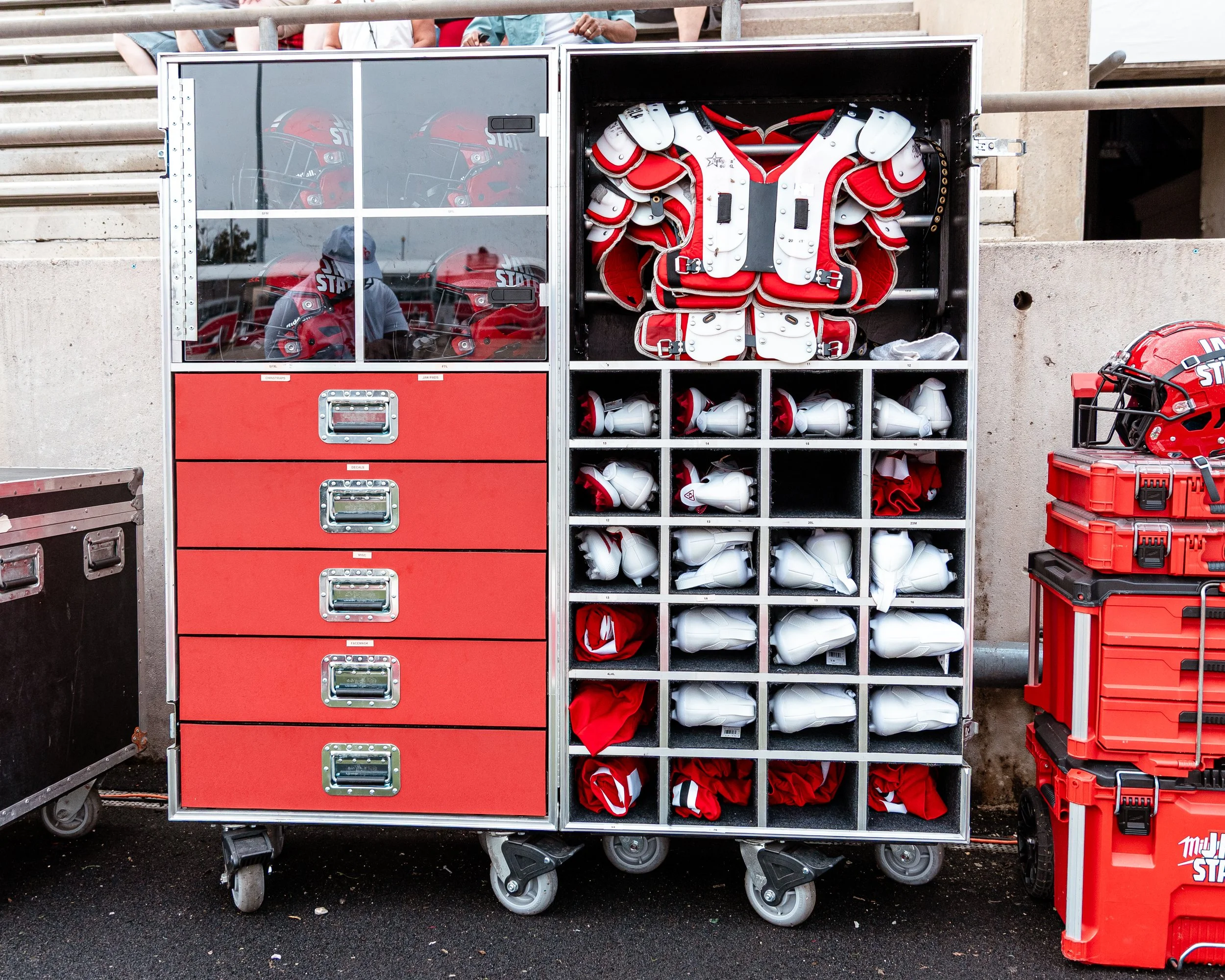 This is a detail shot I took before our game.