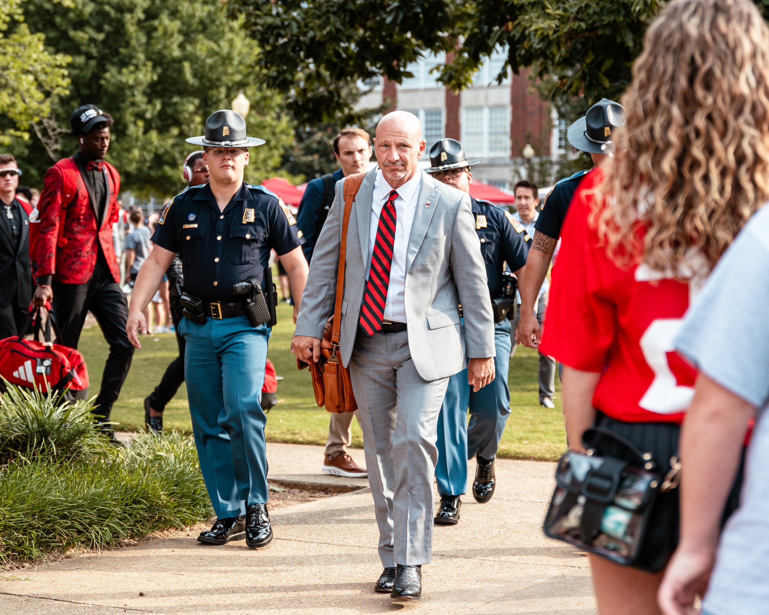 This was my first gamecock walk I ever shot before our home game against Liberty.