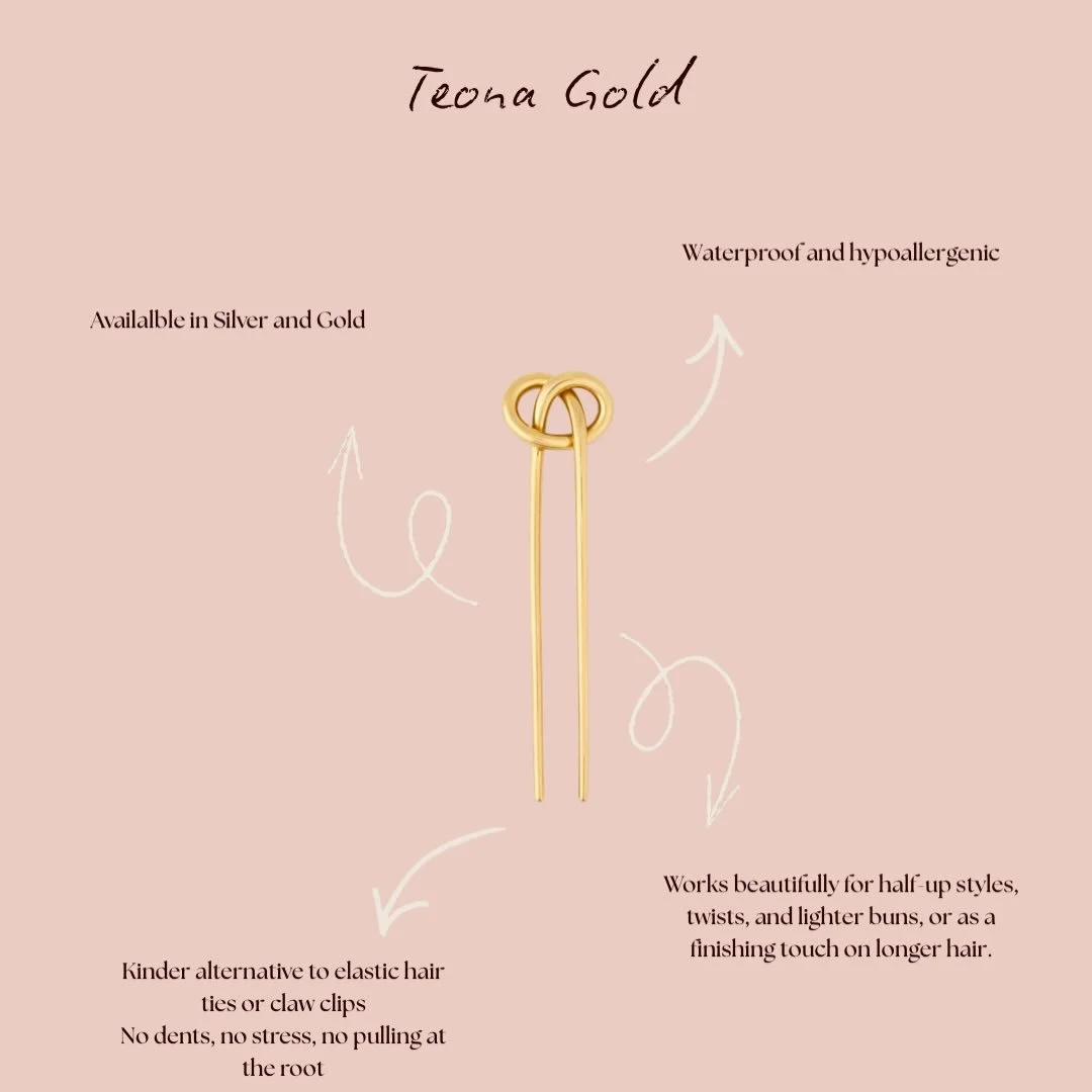 It&rsquo;s time to upgrade your claw clip for a French pin! Kinder to your hair and effortless to wear ✨ 

#frenchpin #hairpin #frenchtwist #pinnedtoperfection