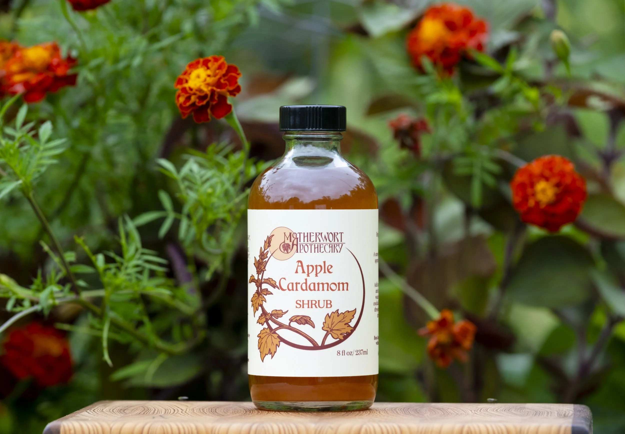 Apple Cardamom Shrub -8 fl oz
