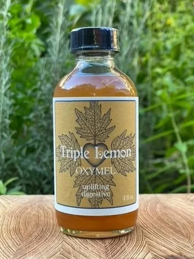 Triple Lemon Oxymel -4 fl oz