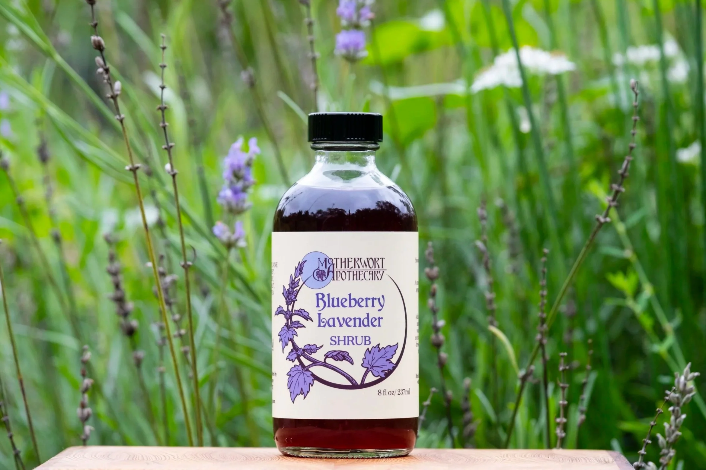 Blueberry Lavender Shrub -8 fl oz