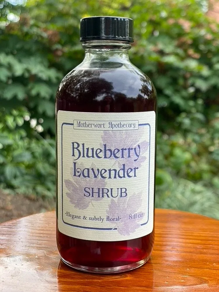 Blueberry Lavender Shrub -8 fl oz
