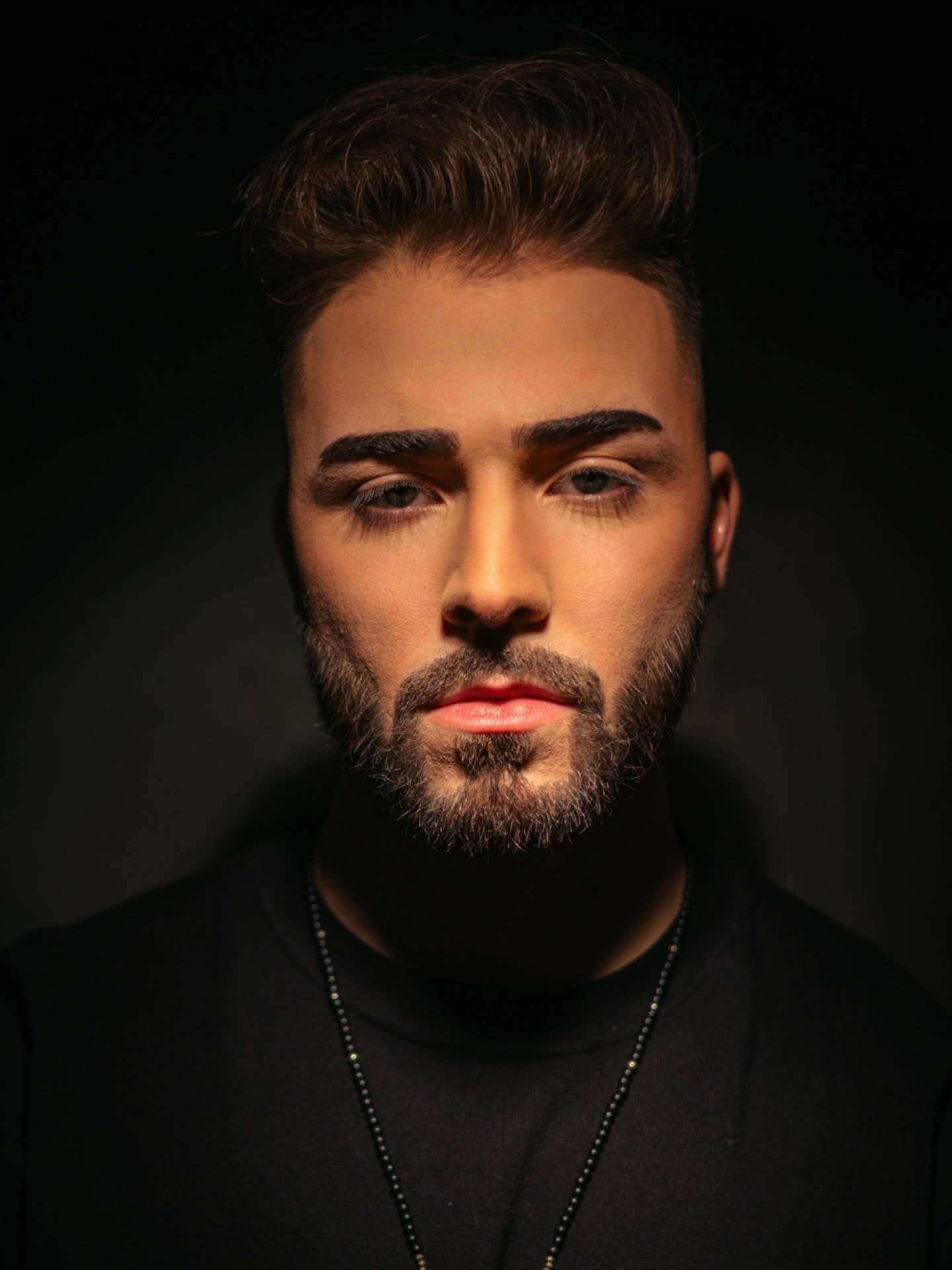 One light, one man, three different views. 
Which do you prefer? 

#ottawamalemodel #ottawaphotographer #studiolightjng