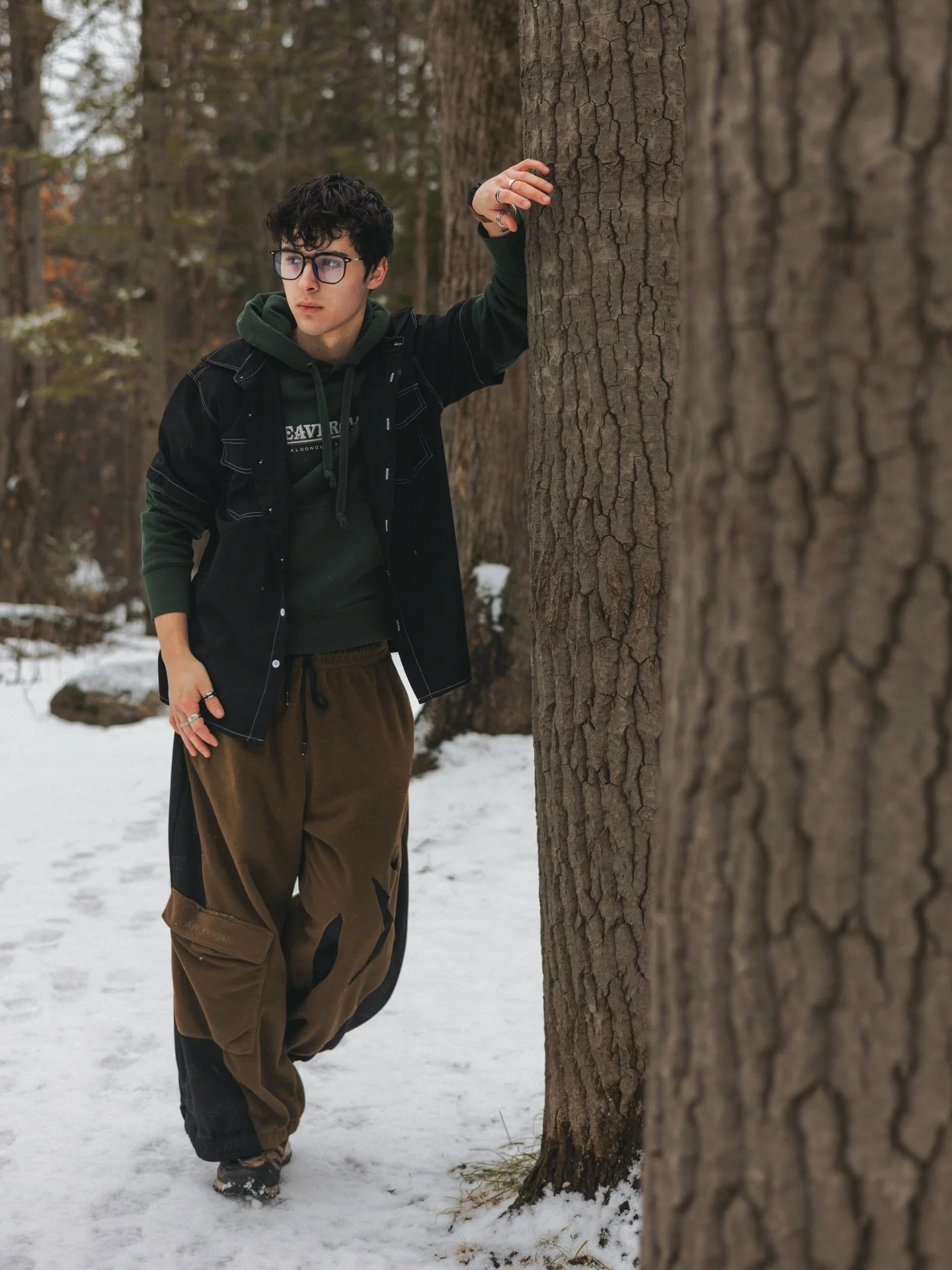 Another series from my last shoot with @davis.zachery 

Loving the woodsy colours, definitely will not miss the snow.