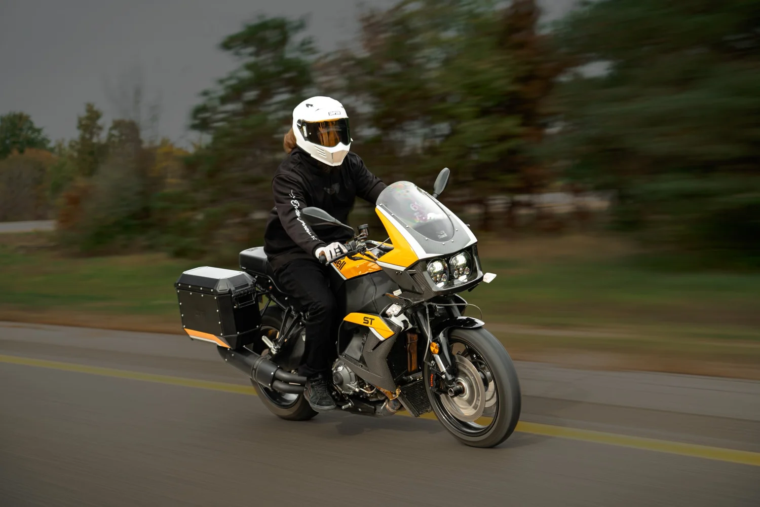 Buell SuperTouring on an open road
