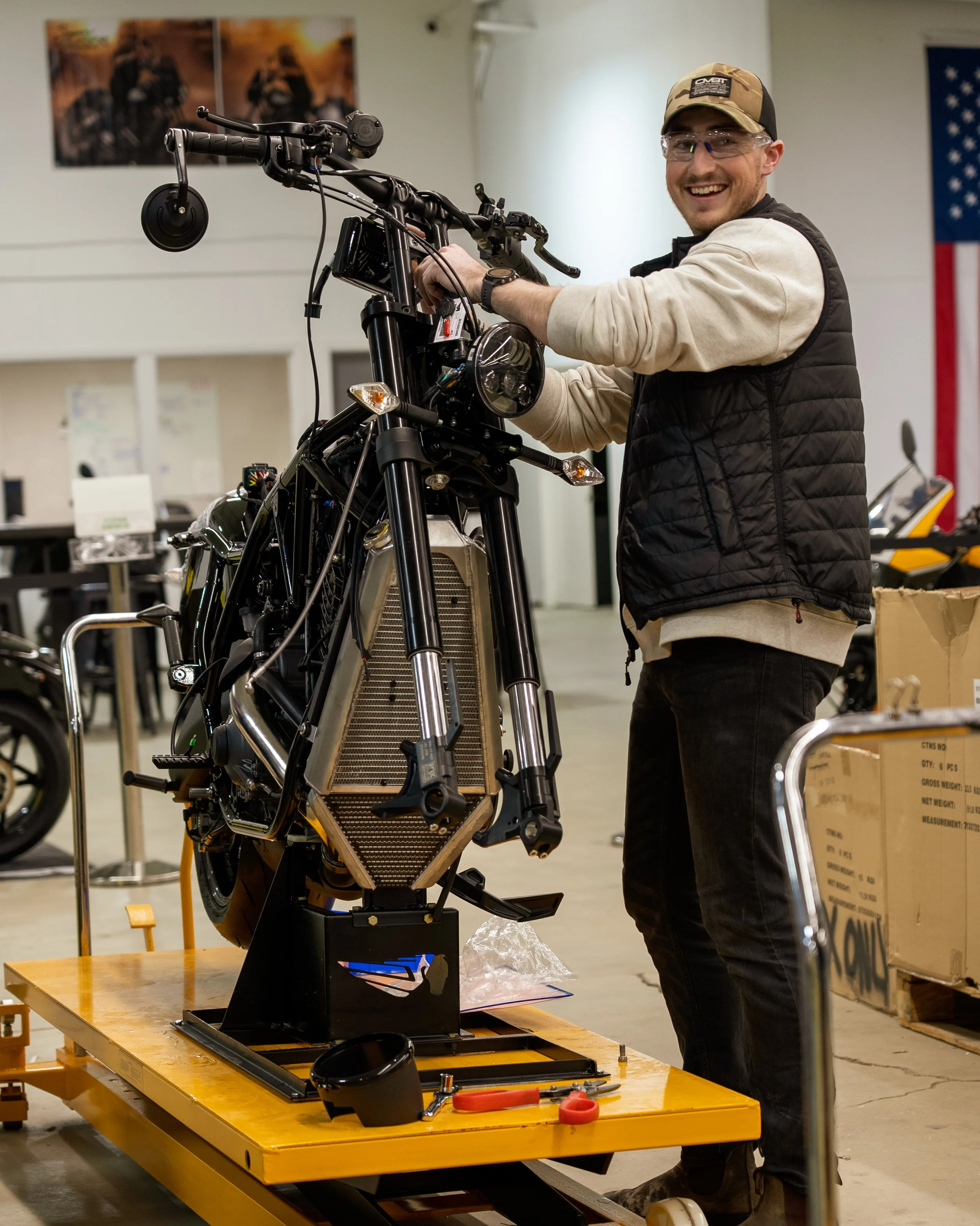 Buell Production, Grand Rapids, MI, USA.