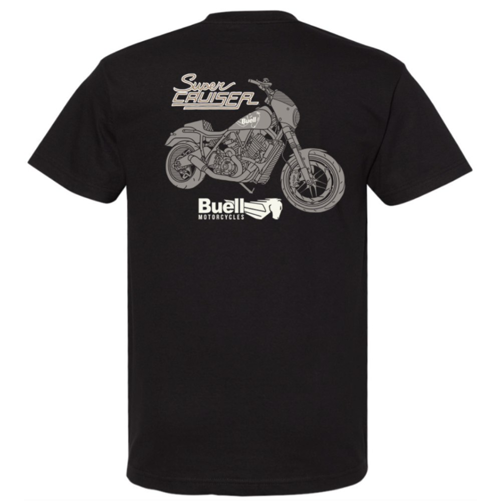 Buell Super Cruiser Tee (Black)