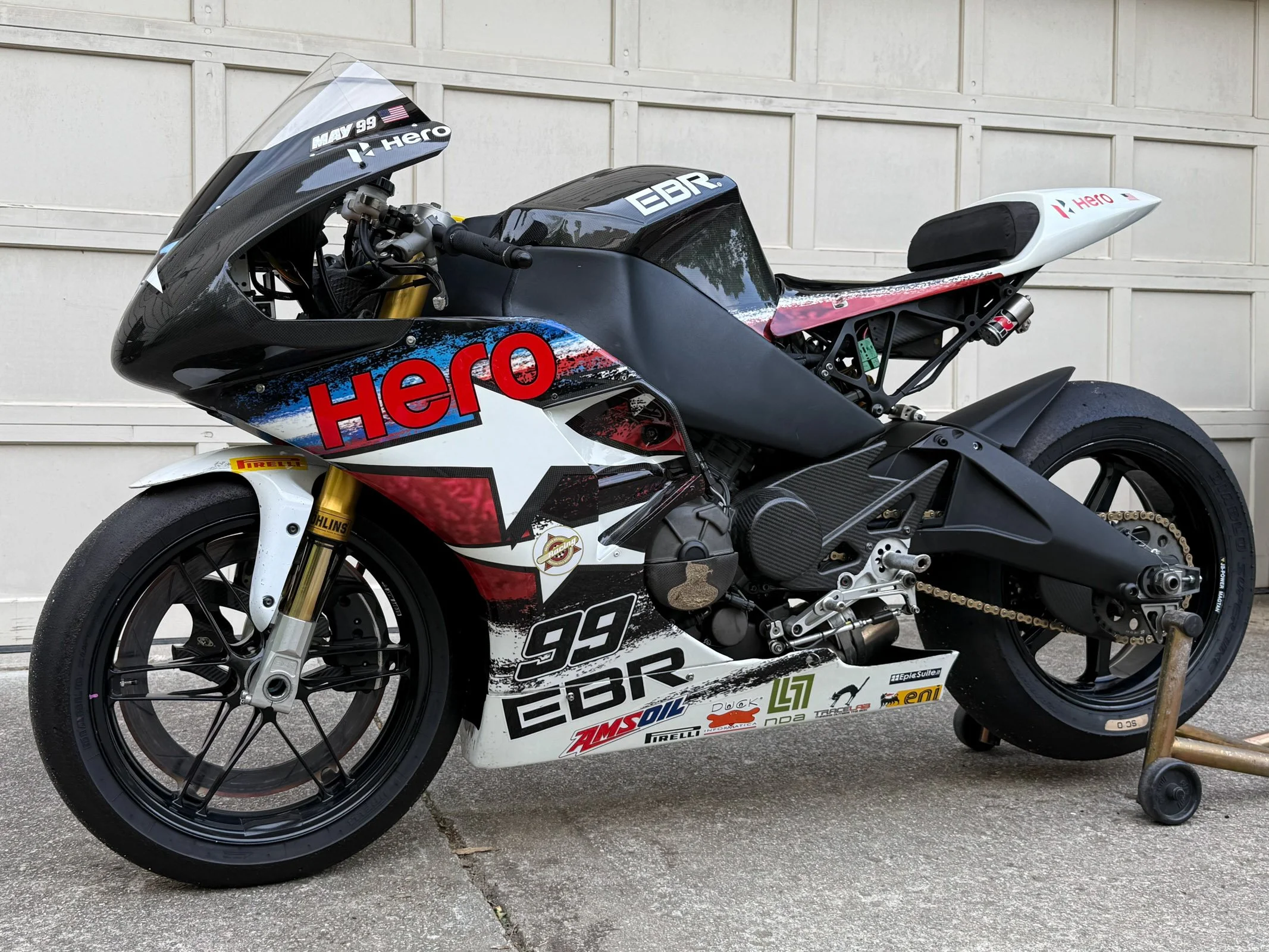 2012 EBR 1190RS Factory Race Bike
