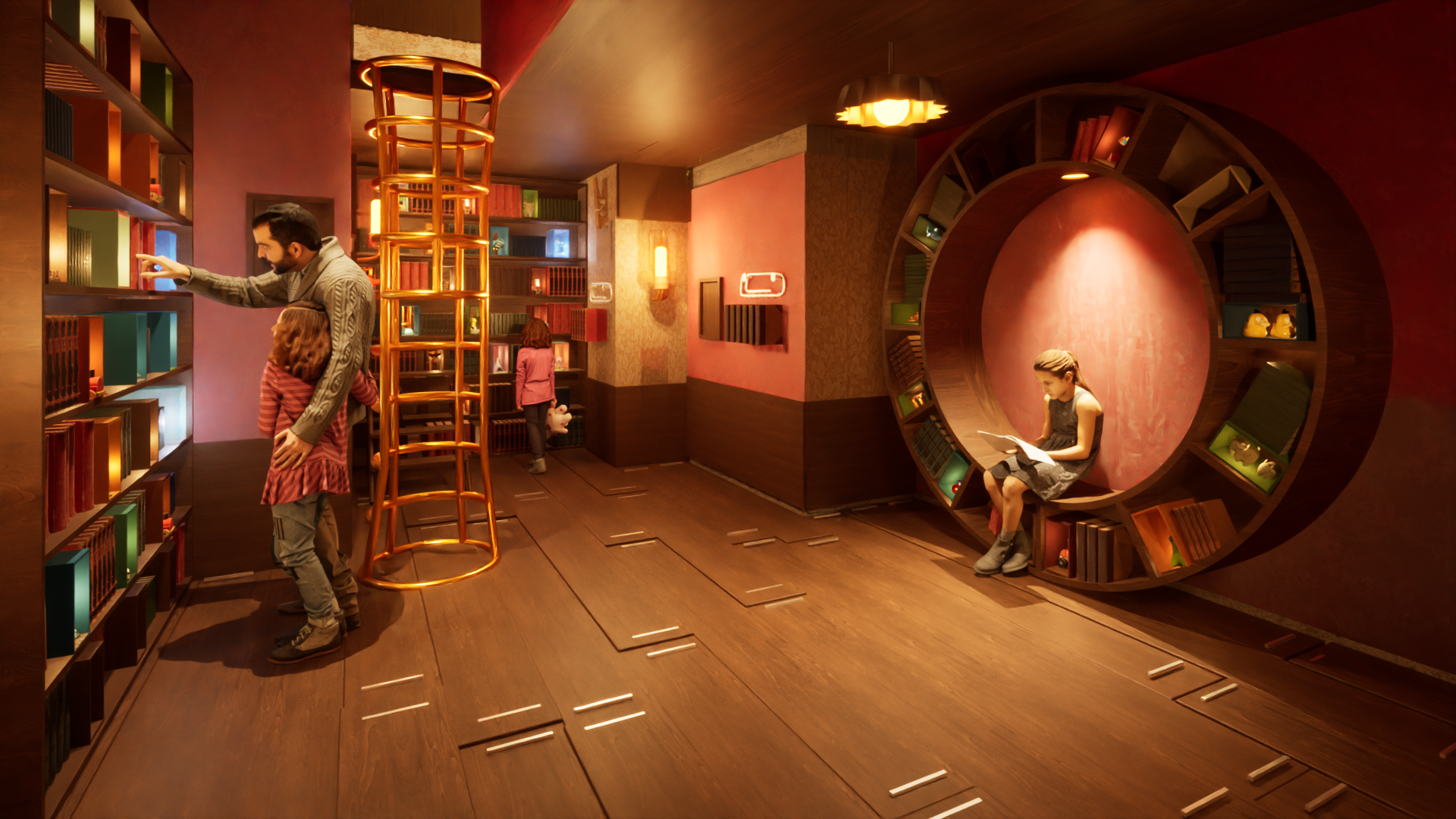 Time Travel Mart - A Kid's Writing Center That Sails In The River of Time