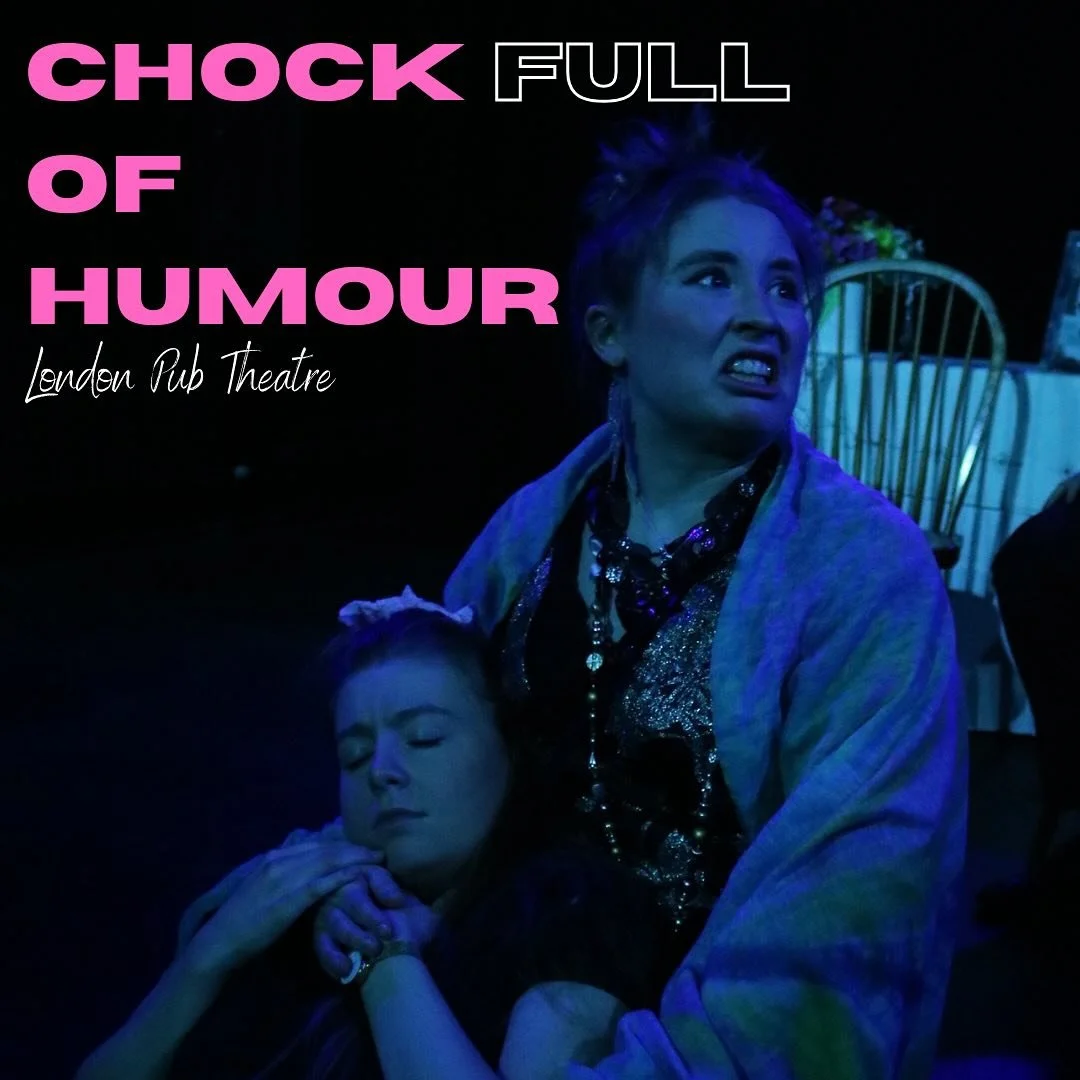 ⭐️⭐️⭐️⭐️- London Pub Theatre Magazine 🍻

Try finding another play as &quot;Chock full of humor&quot; as this one.

#comedy #offwestend #fringetheatre