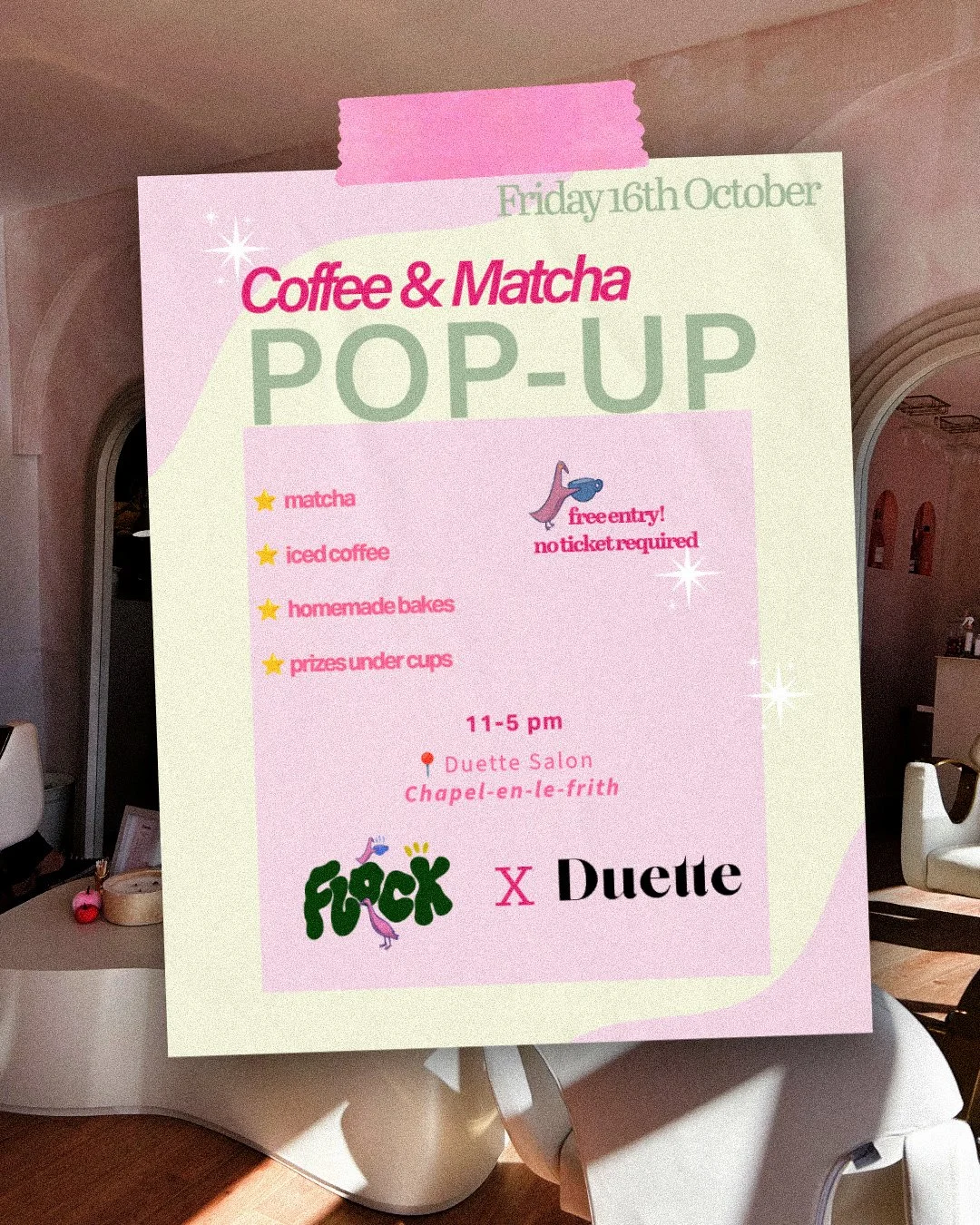 Duette X Flock Pop-up
