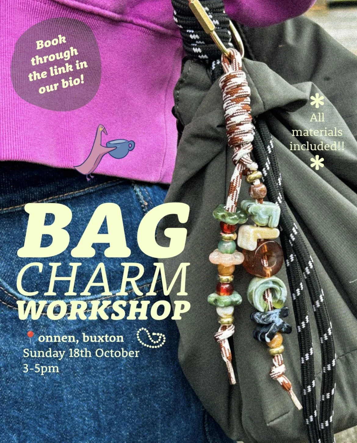 Bag Charm Workshop! (onnen)
