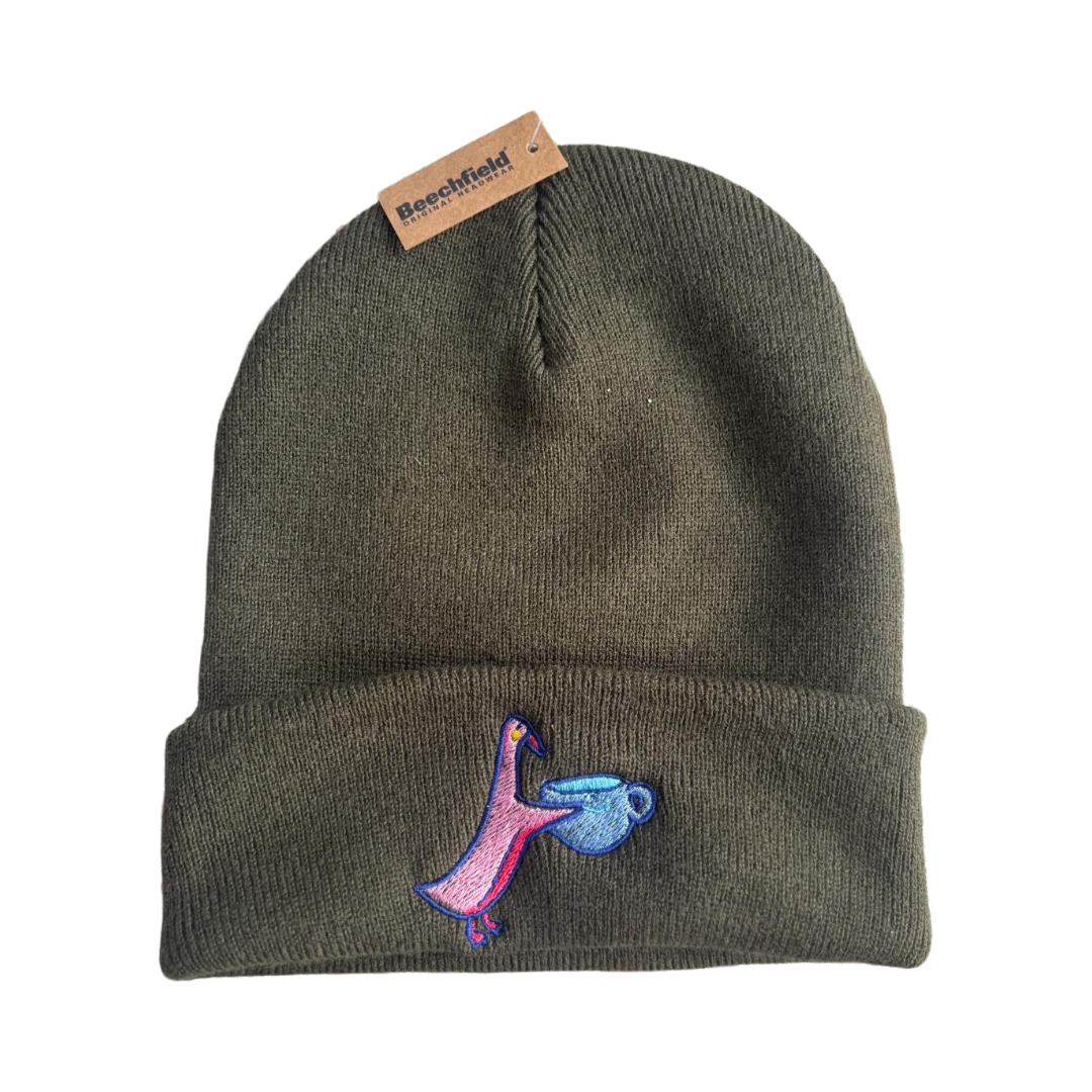 Embroidered Beanie