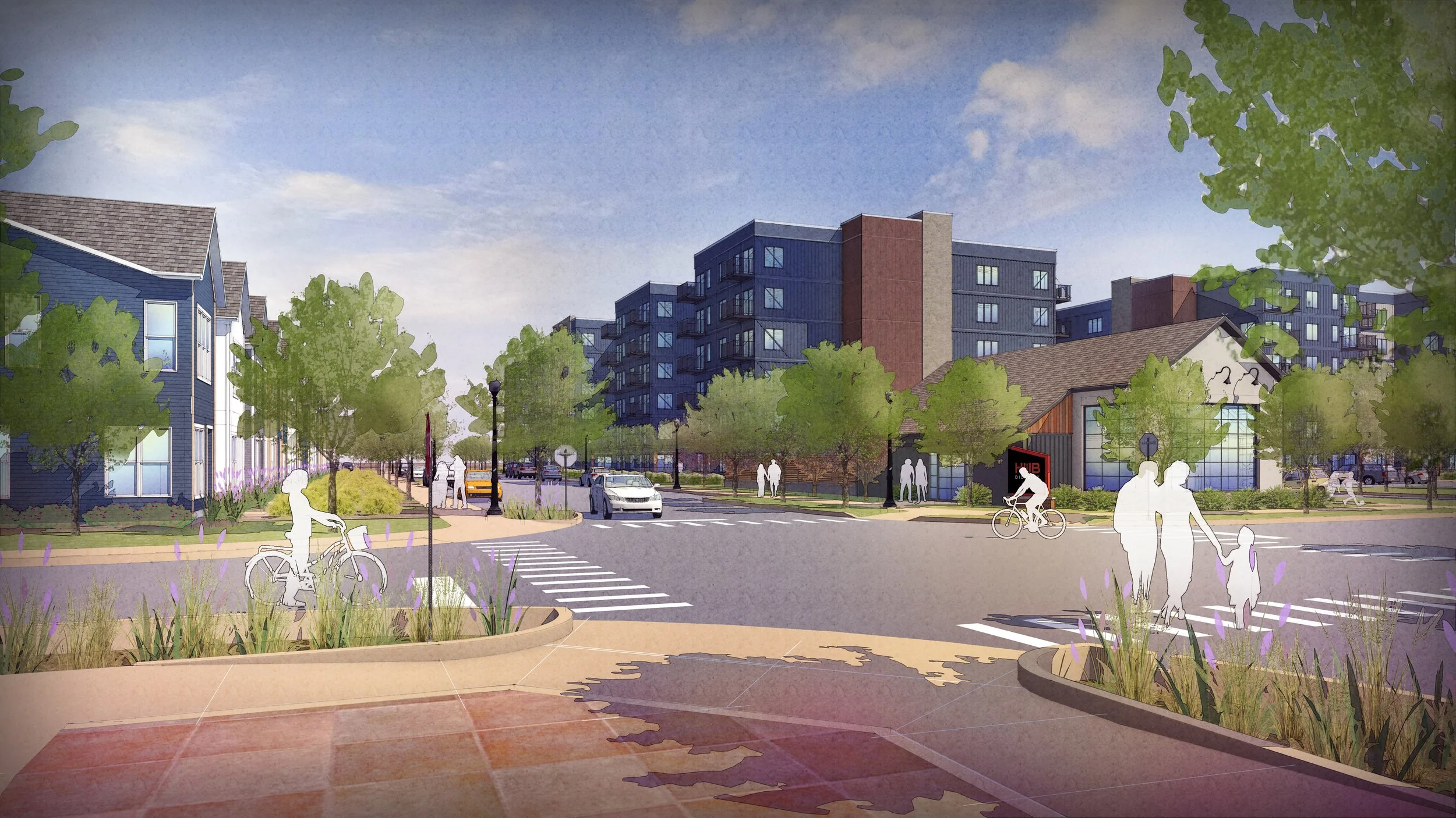 The Hub District Development