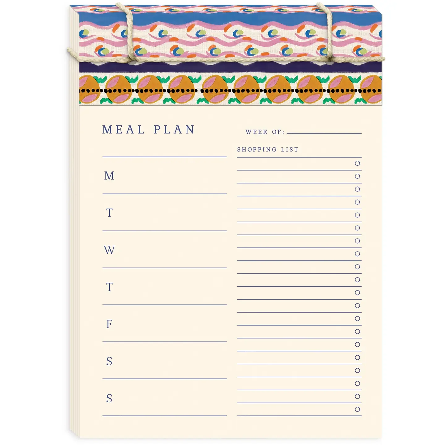 Meal Plan Notepad