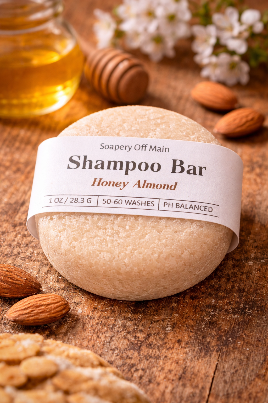 Honey Almond Shampoo Bar