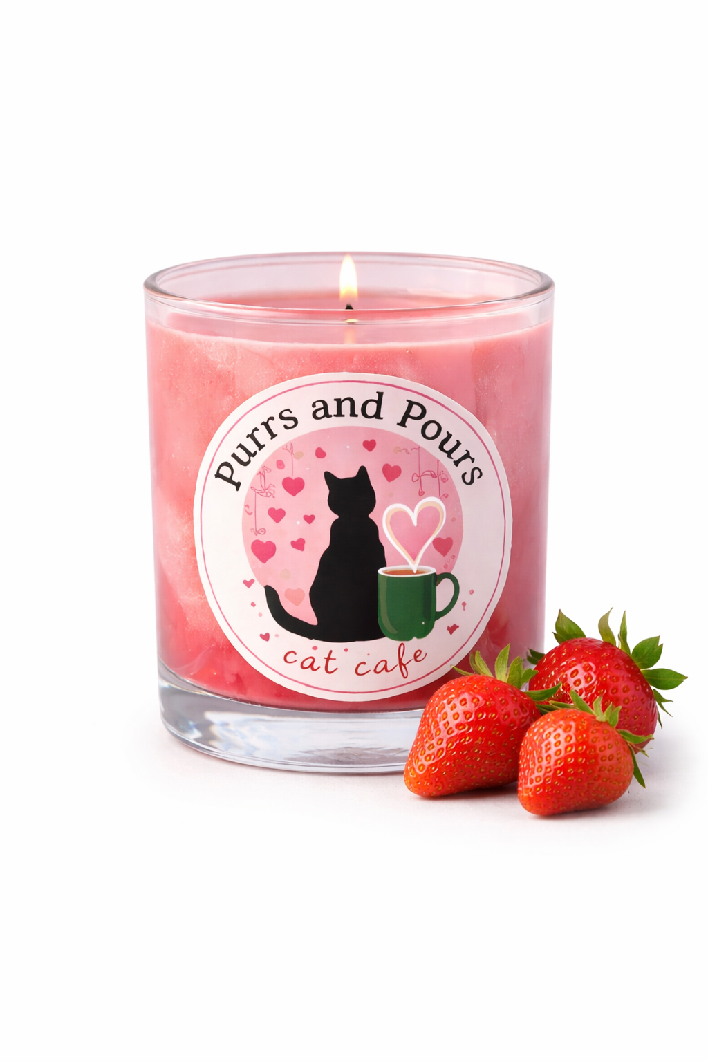Strawberry Passion Soy Candle