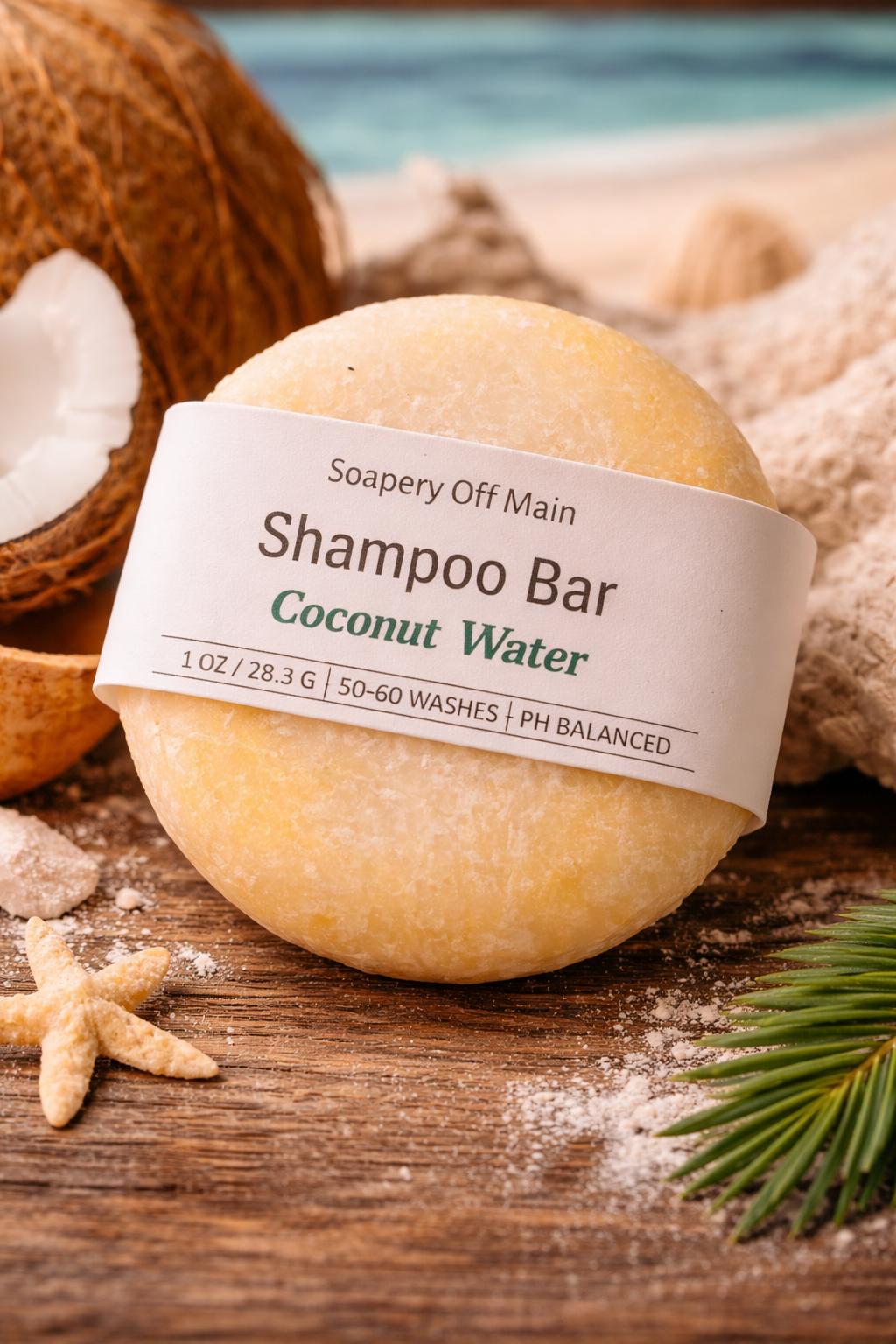 Coconut Water Shampoo Bar