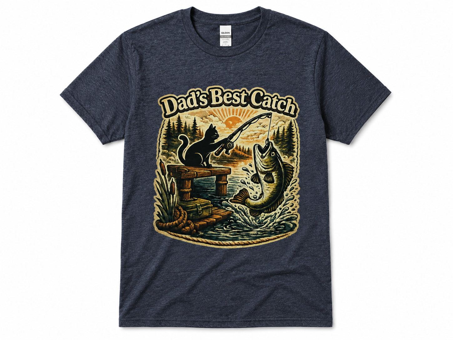 Dad's Best Catch T-Shirt