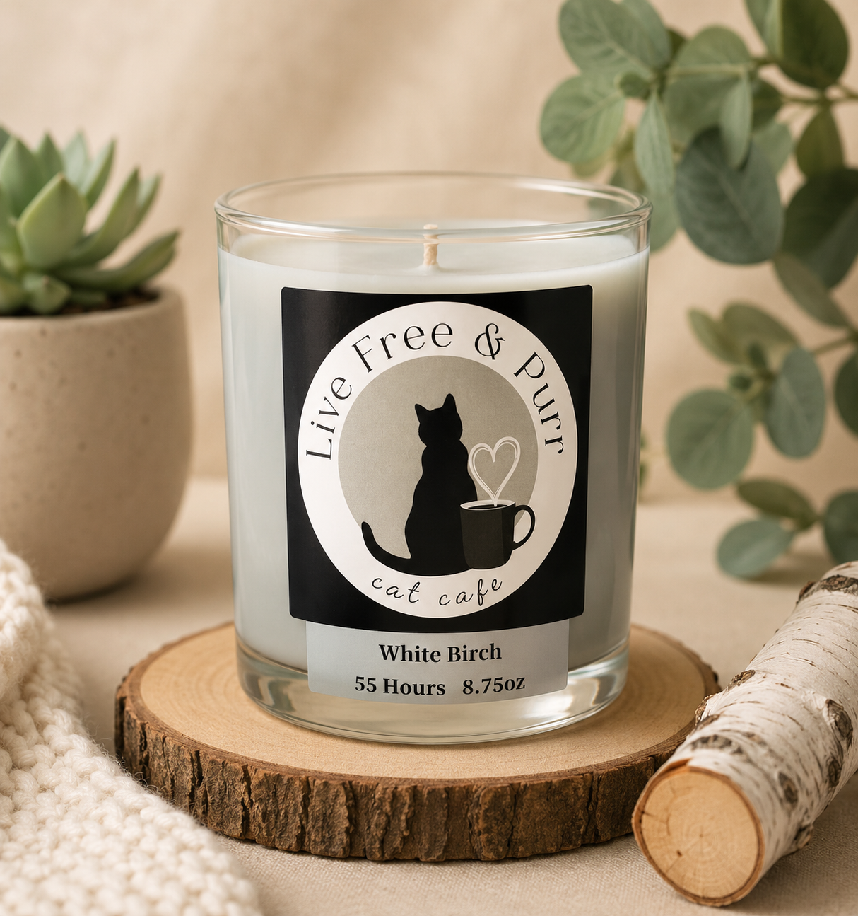 White Birch Soy Candle
