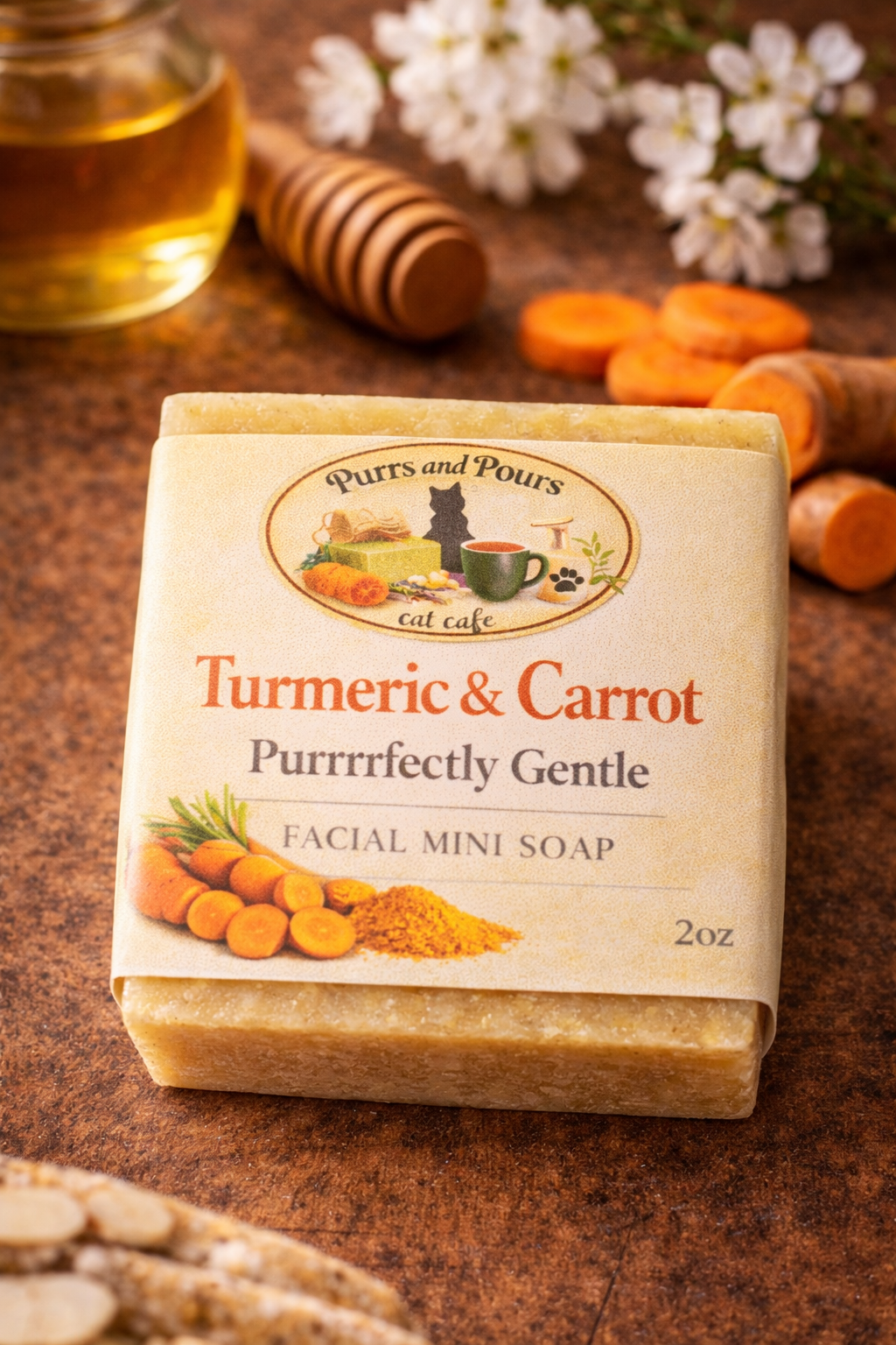 Turmeric & Carrot Purrrrfectly Gentle Facial Bar