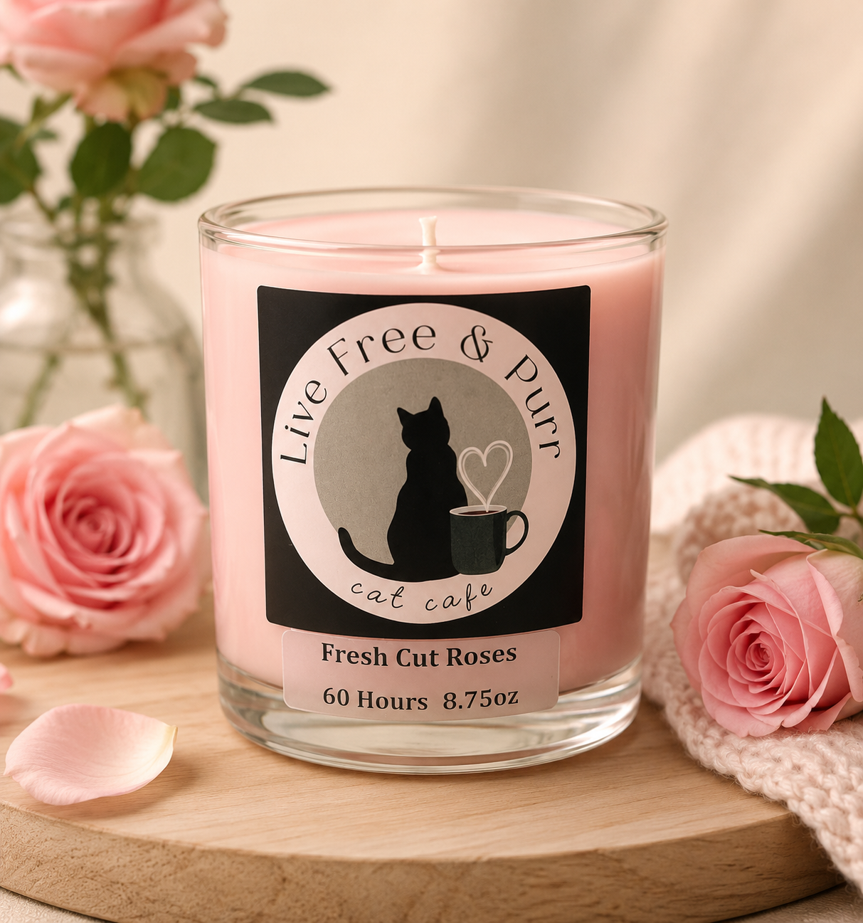 Fresh Cut Roses Soy Candle
