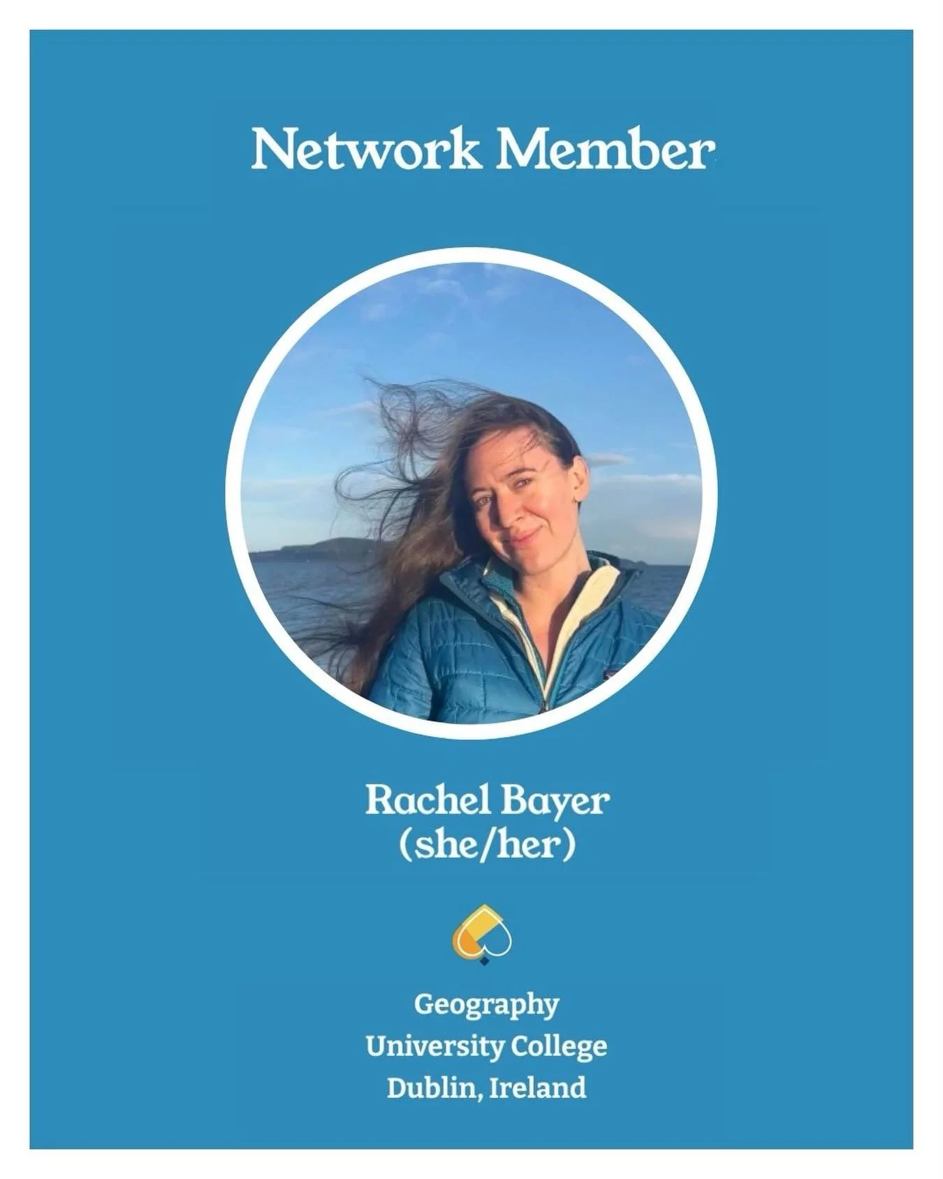 Rachel Bayer is a cultural geographer at University College Dublin, Ireland, working on asexualities and queer geographies, and compulsory sexuality. 

&ldquo;I am so thrilled to be joining the Aromanticism &amp; Asexuality Research Network!  This is