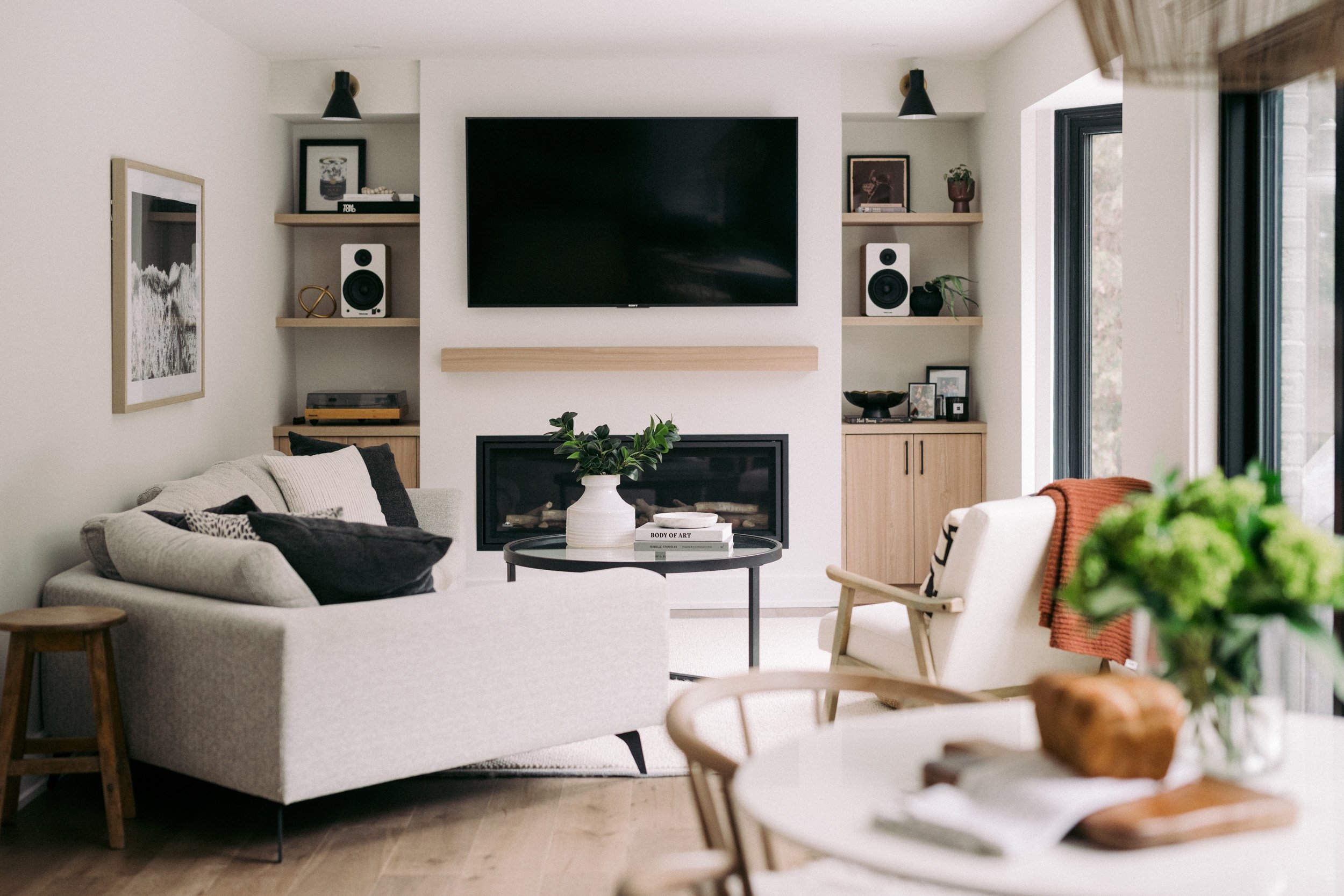 Fireplace & TV Built-Ins
