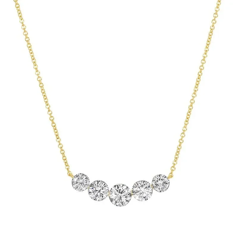 INVISIBLE BAR NECKLACE