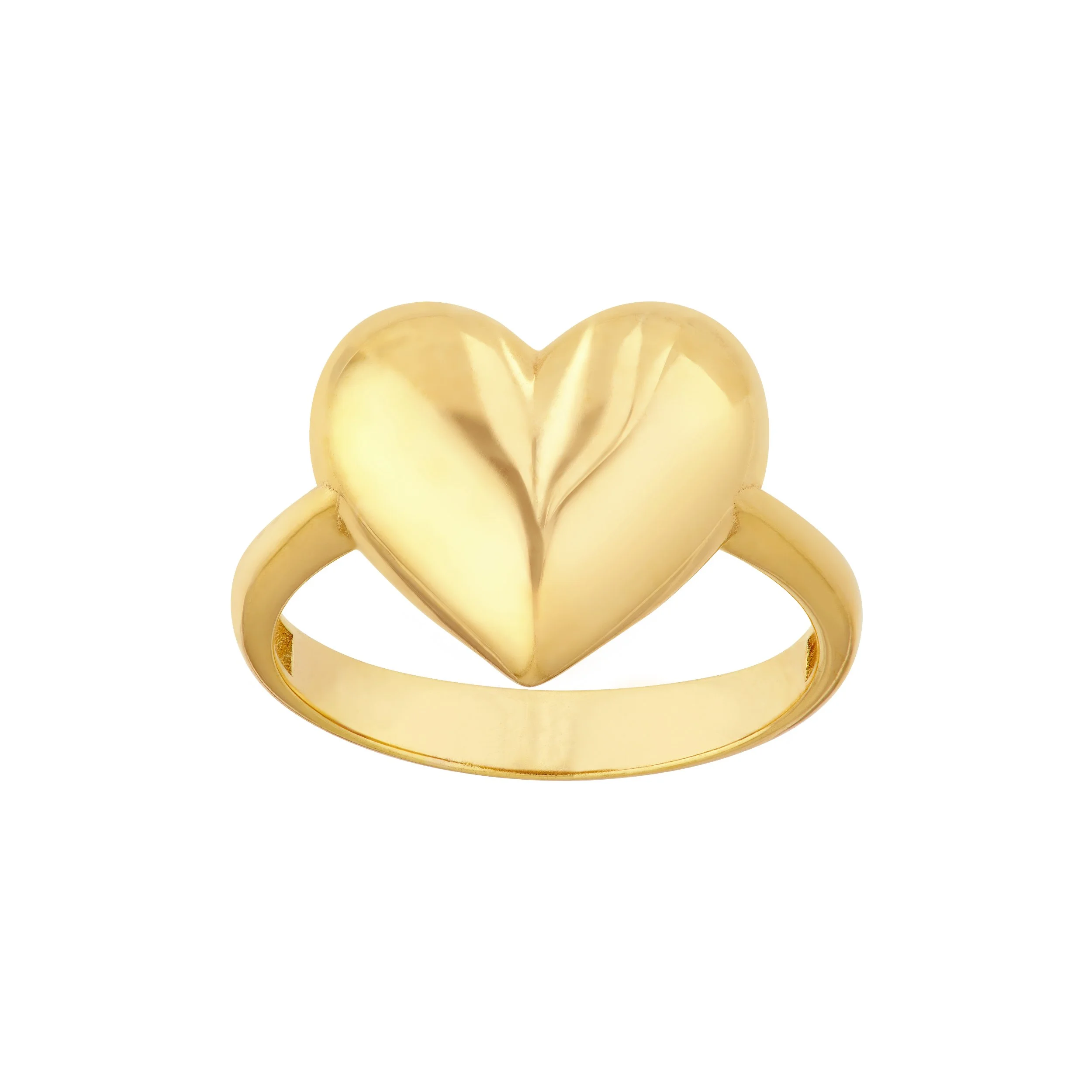 PUFFY HEART RING