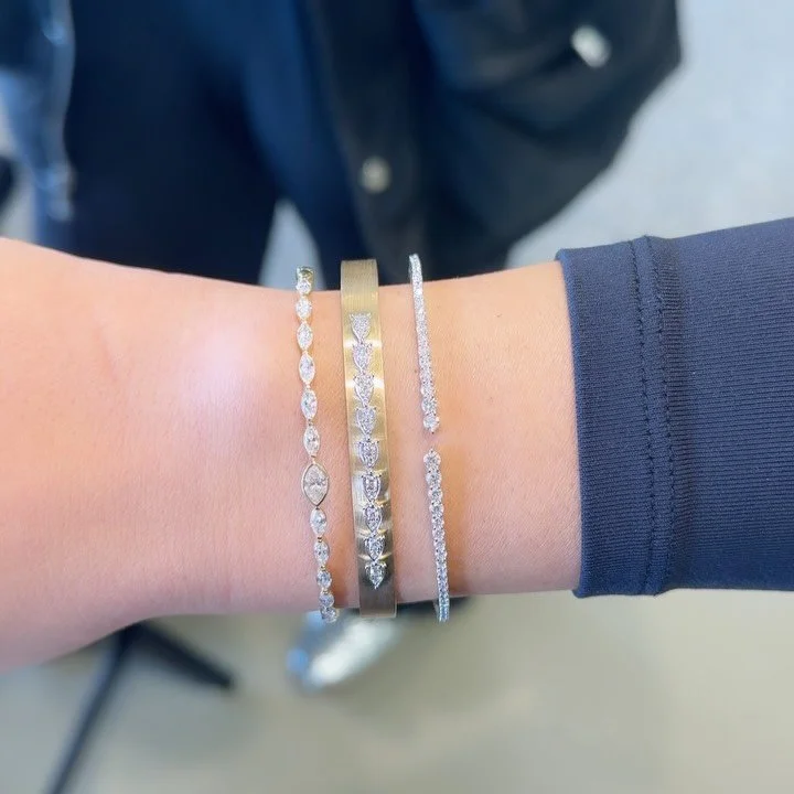 WRIST STACK HEAVEN 💎💎 Slide in this weekend for exclusive specials you don&rsquo;t want to miss 💸  Your next signature stack is calling. ✨