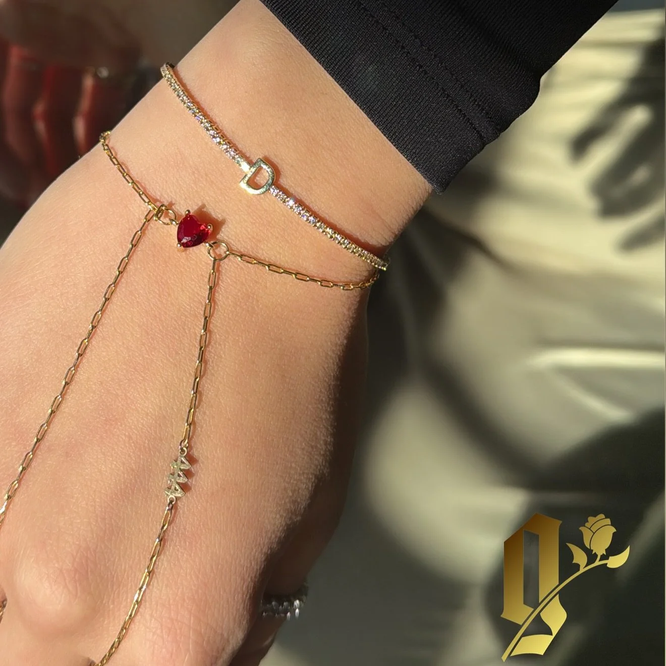 We ❤️ Timeless Tennis Collection // personalize  a classic tennis bracelet ANY LETTER(S) of your choice! 

Come in store or DM me to get started ✨