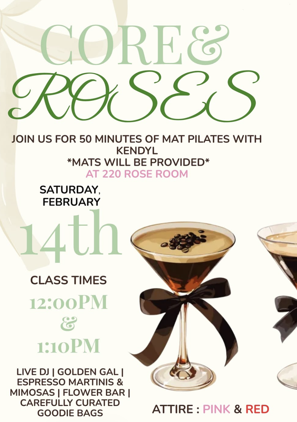 CORE 34 x GOLDEN GAL: CORE &amp; ROSES