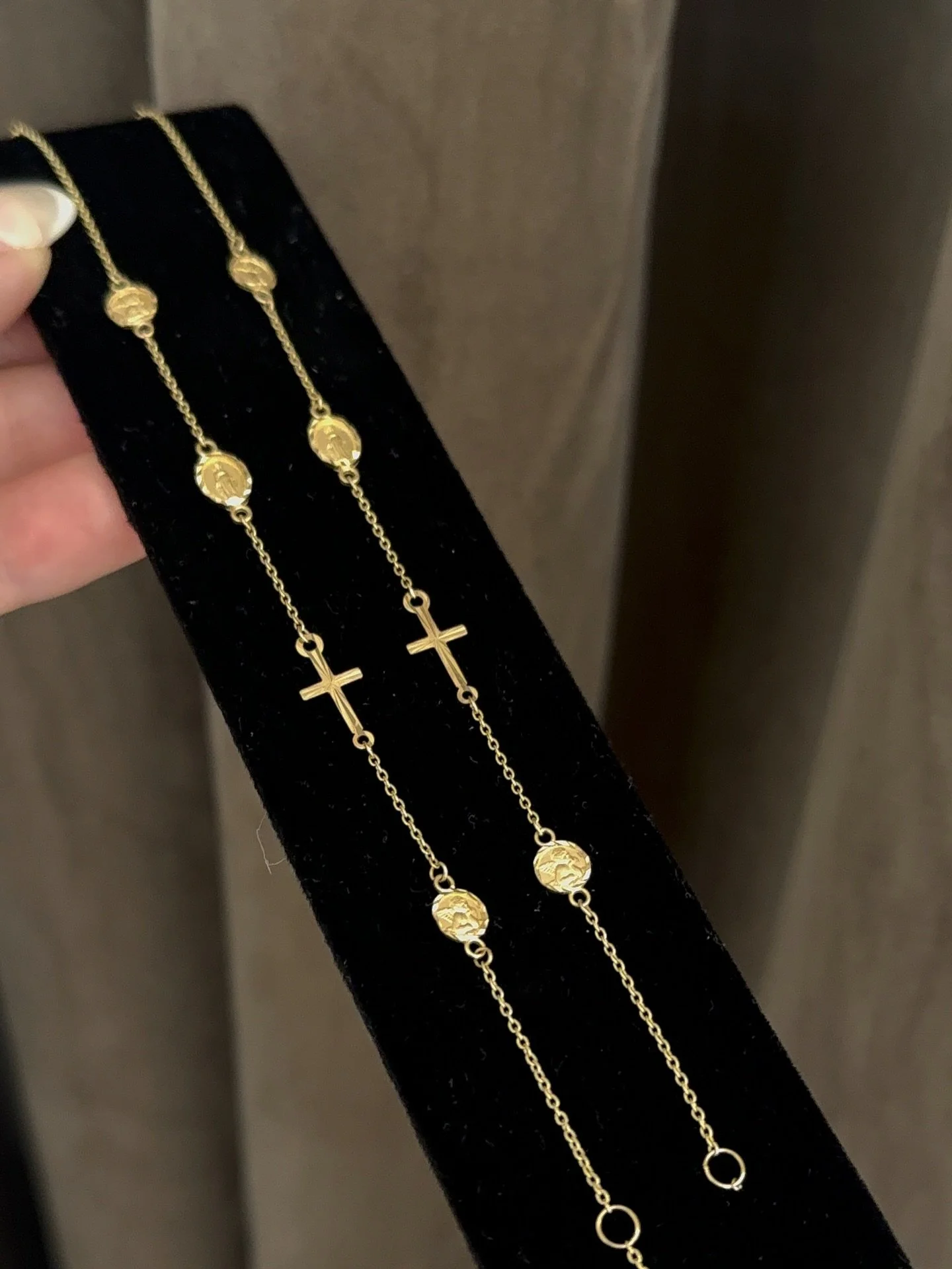 RELIGIOUS BRACELETS FOR HER ✨ #gold #finejewelry