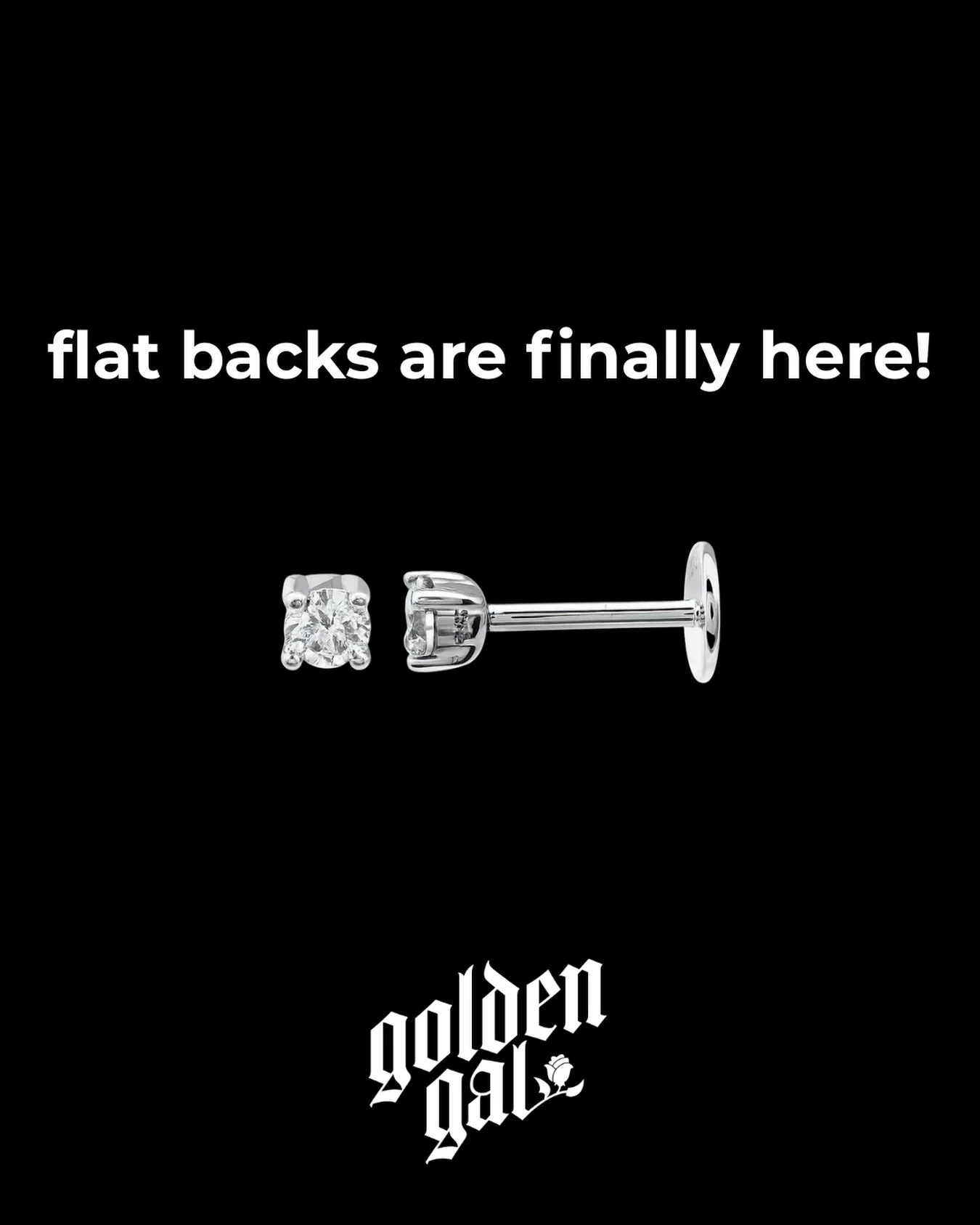 Where comfort and fashion collide!!! Shop the new Golden Gal flatback collection!!