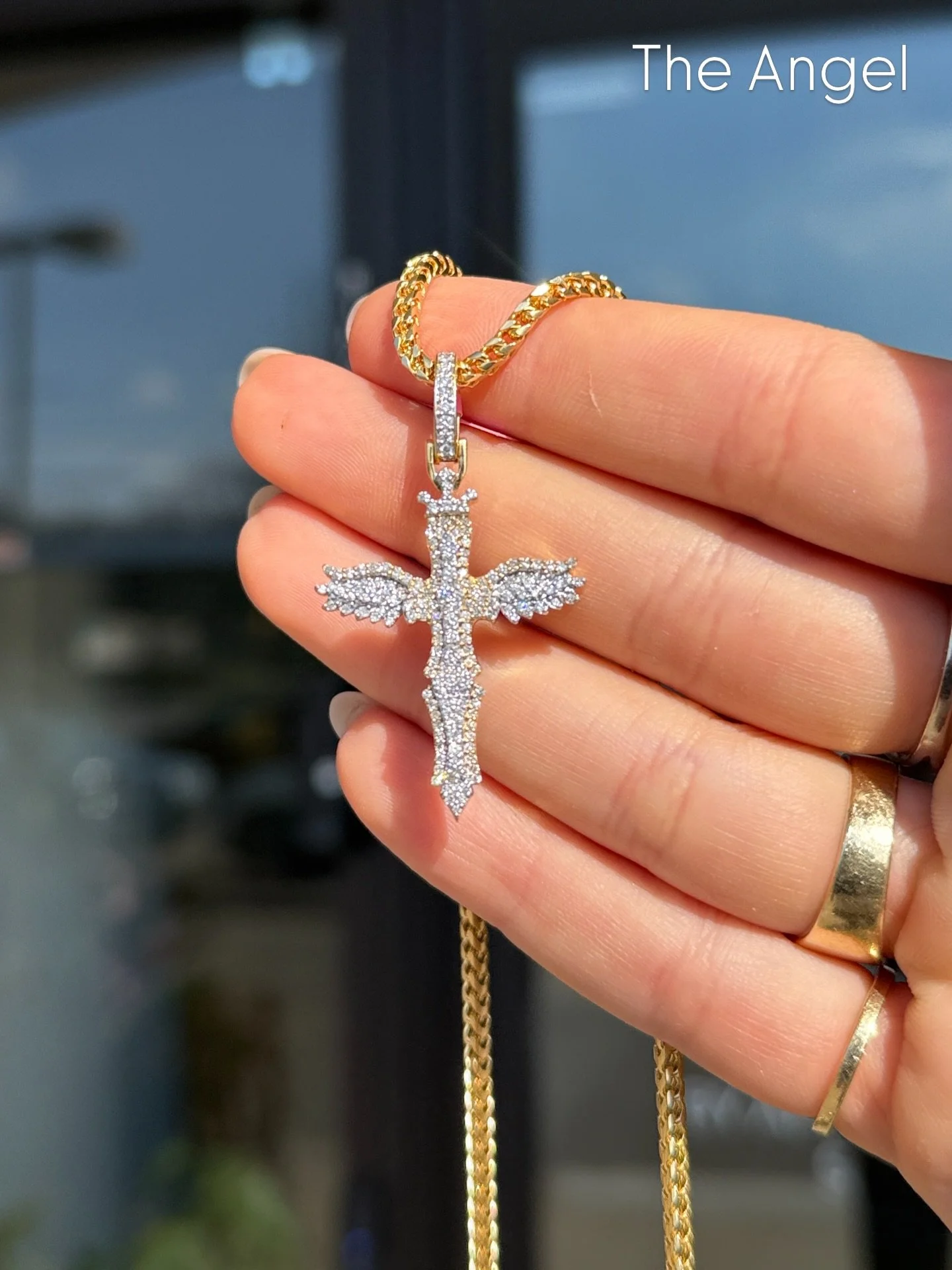 Highly competitive pricing on diamond crosses All Month Long 💎💎 NOT 1 of our Gothic Cross styles are alike &mdash; browse our wide selection, &amp; hand pick the one your heart is most attracted to ❤️&zwj;🔥

#jewelry #unisex #angelwings