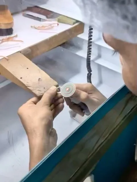 Behind the scenes!!! Watch our bestseller pinky ring come to life! 💖
