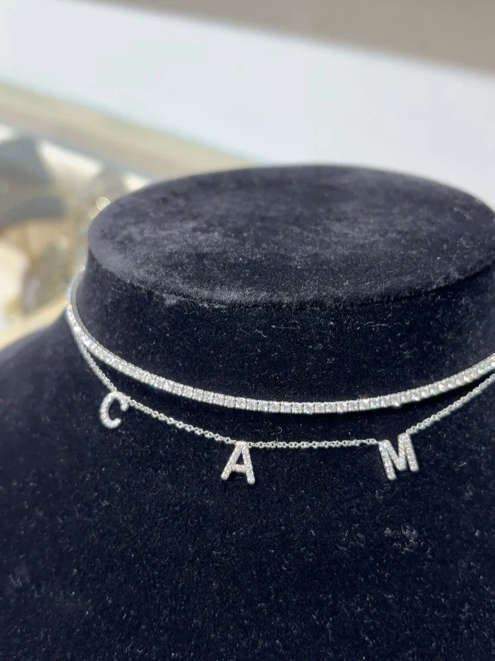 No design is limited at Golden Gal! Try our personalized initial Jewlery!! With so many different variations, everyone can leave feeling unique and beautiful 🥰🫶🏼