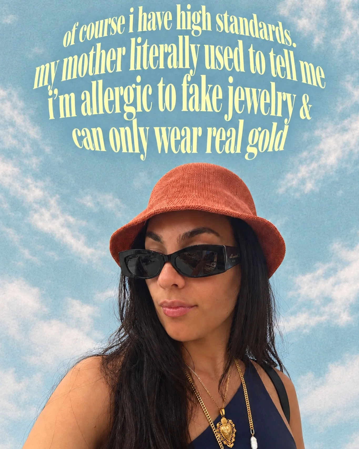 Real gold or nothin!  Shop goldengaljewelry.com for women, baby &amp; giftable jewelry 💎💛

| no plated or dipped here |