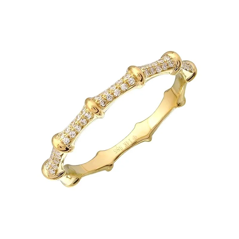BAMBOO PINKY RING