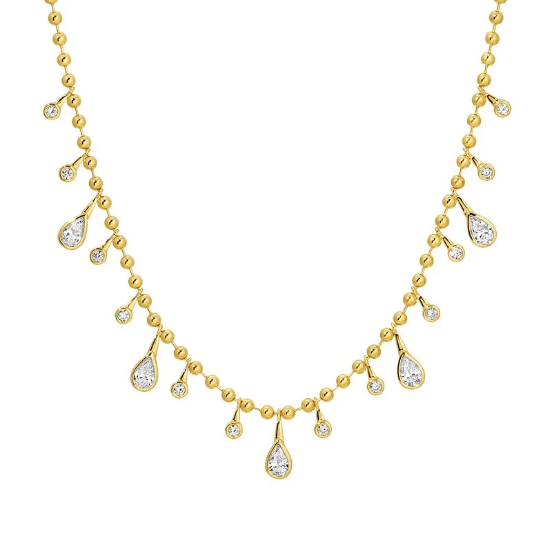 PEAR DROPLET NECKLACE