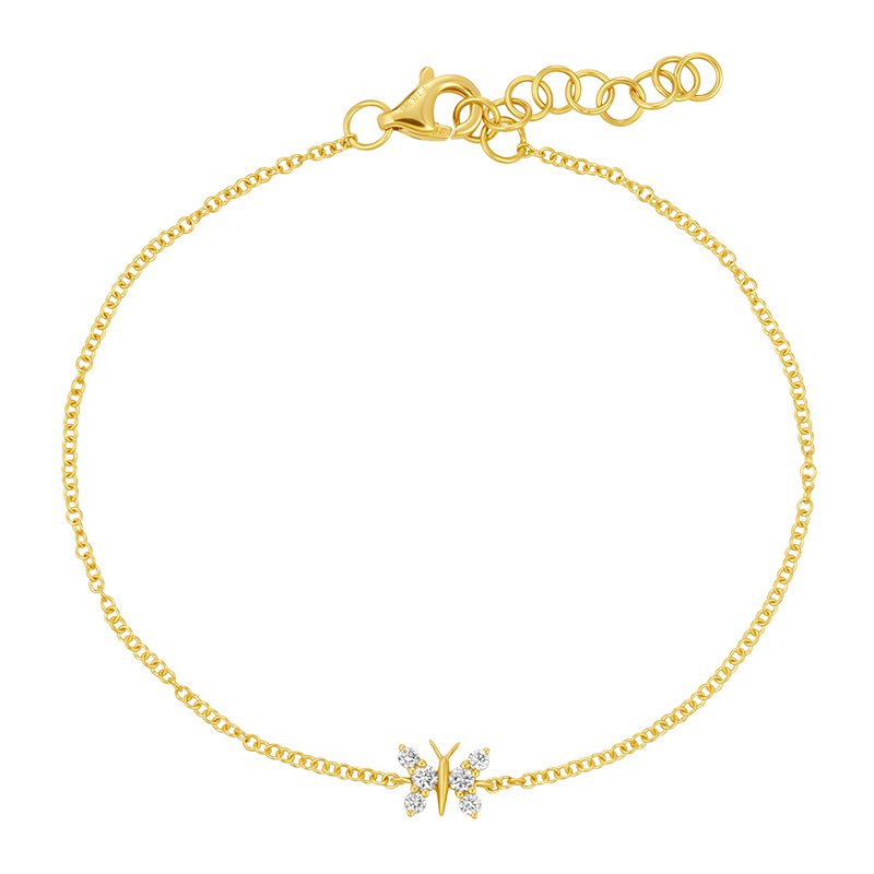 DIAMOND BUTTERFLY BRACELET No.1