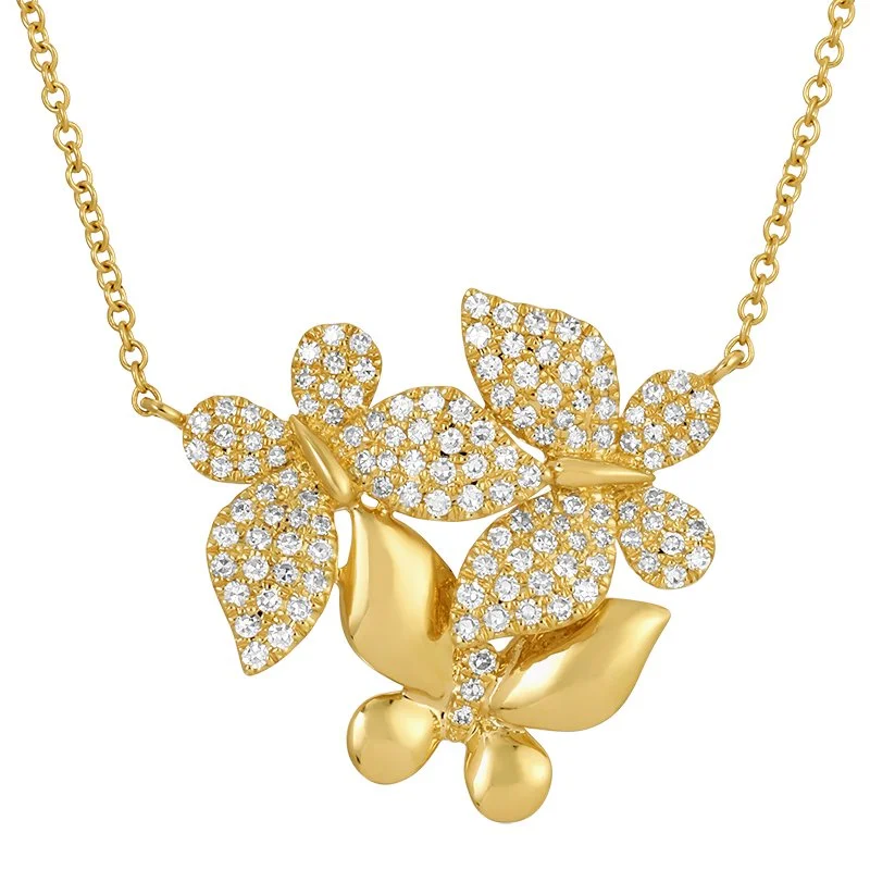 BUTTERFLY TRINITY NECKLACE