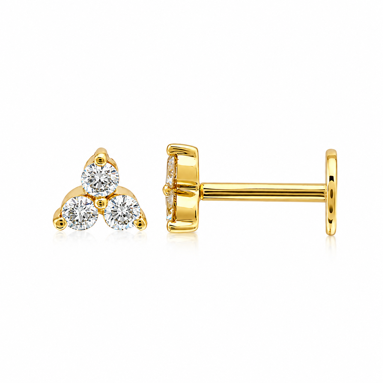 DIAMOND TRINITY FLATBACKS