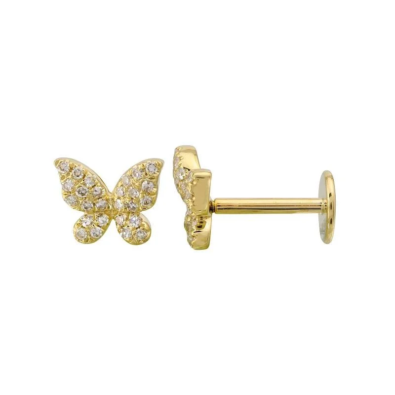 BUTTERFLY DIAMOND FLATBACKS