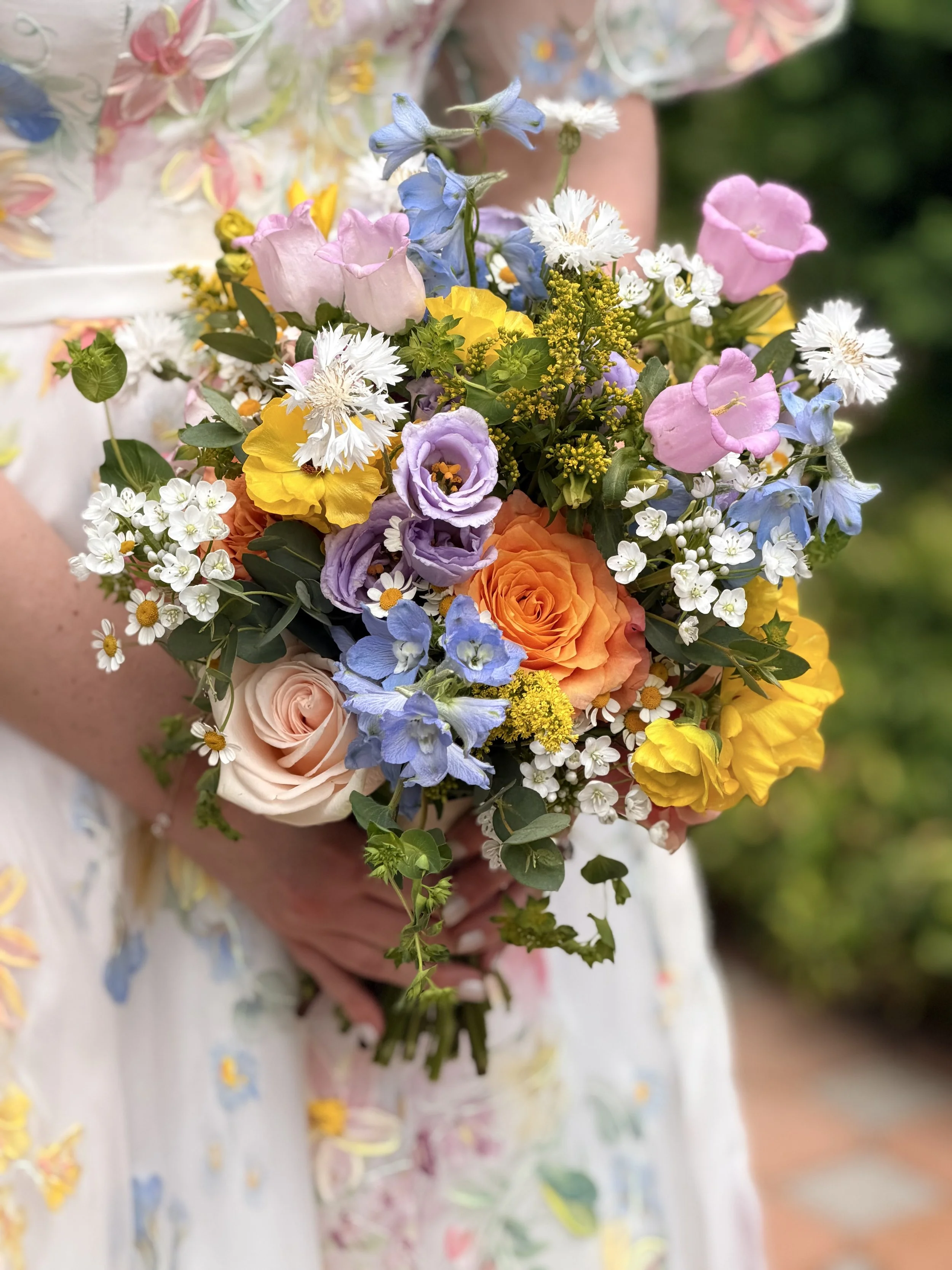 beautiful colorful bouquet