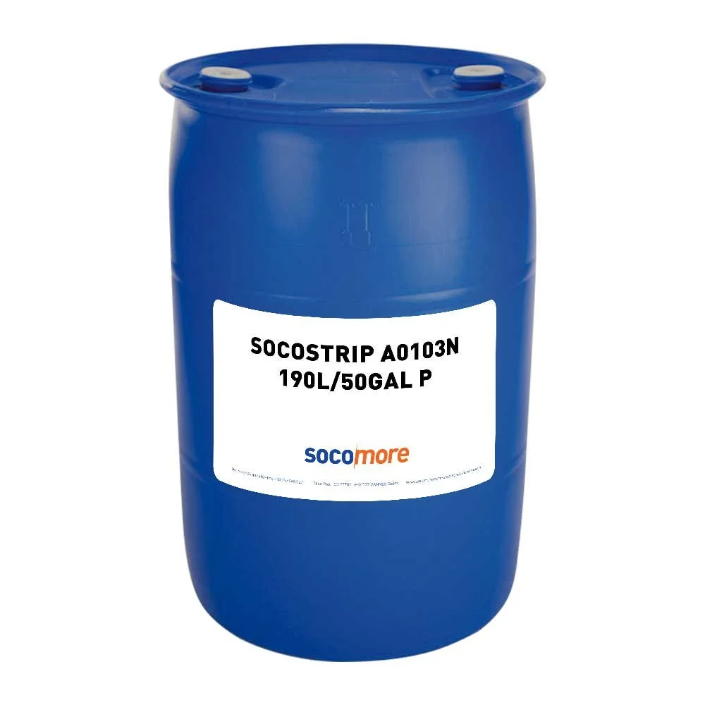 PAINT STRIPPER SOCOSTRIP A0103N 190L/50GAL PLAST DRUM