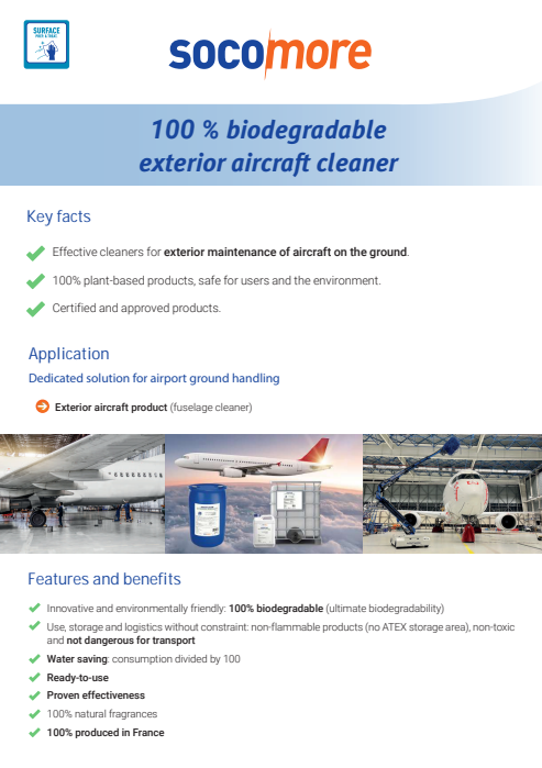 SOCOMORE SOCOCLEAN EXTERIOR AIRCRAFT CLEANERS