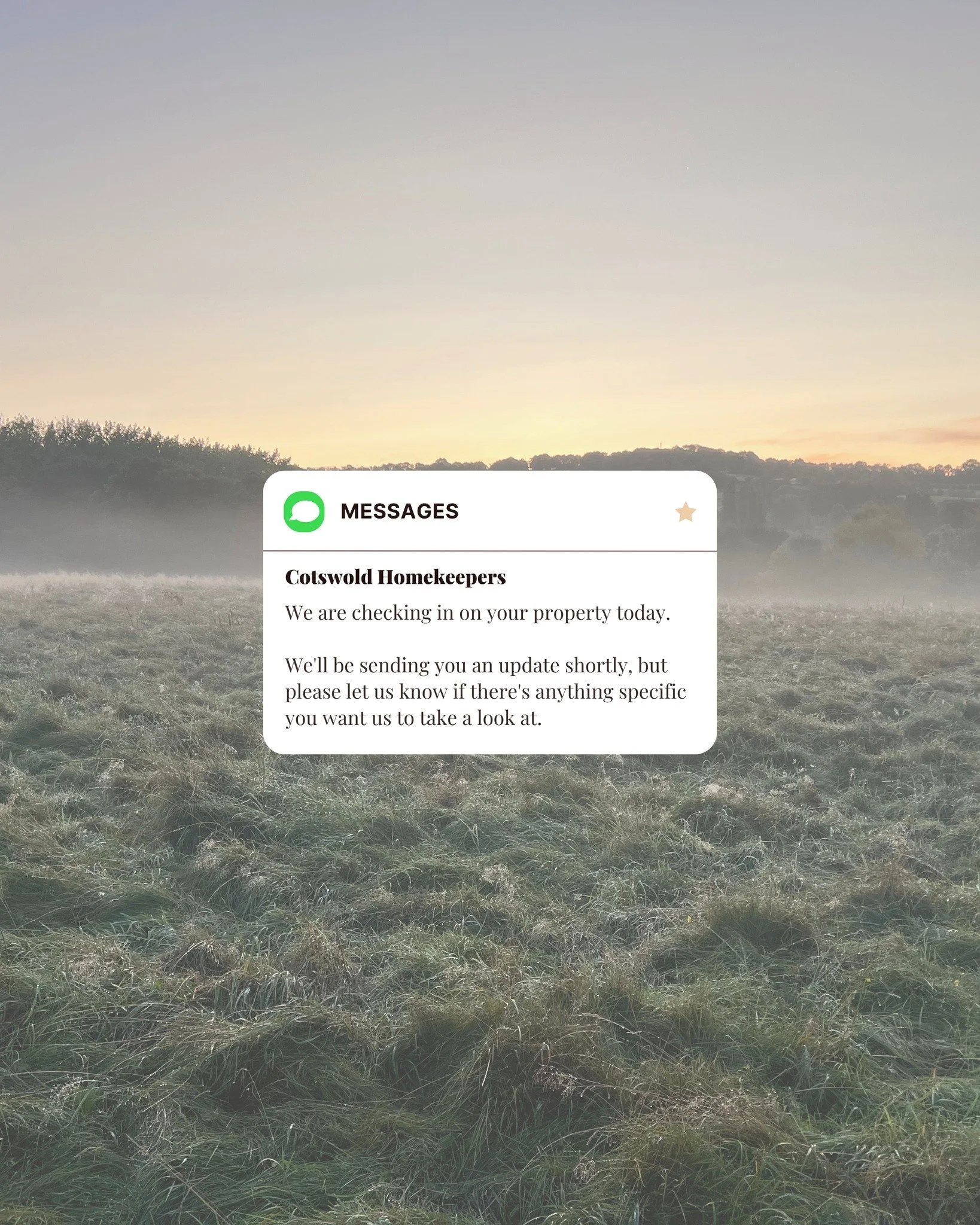 For those who own a property here in the Cotswolds - particularly a second home - you need a team you can absolutely trust to look after it when you're away.

As local experts, we understand the unique nuances of Cotswold homes. We can handle everyth